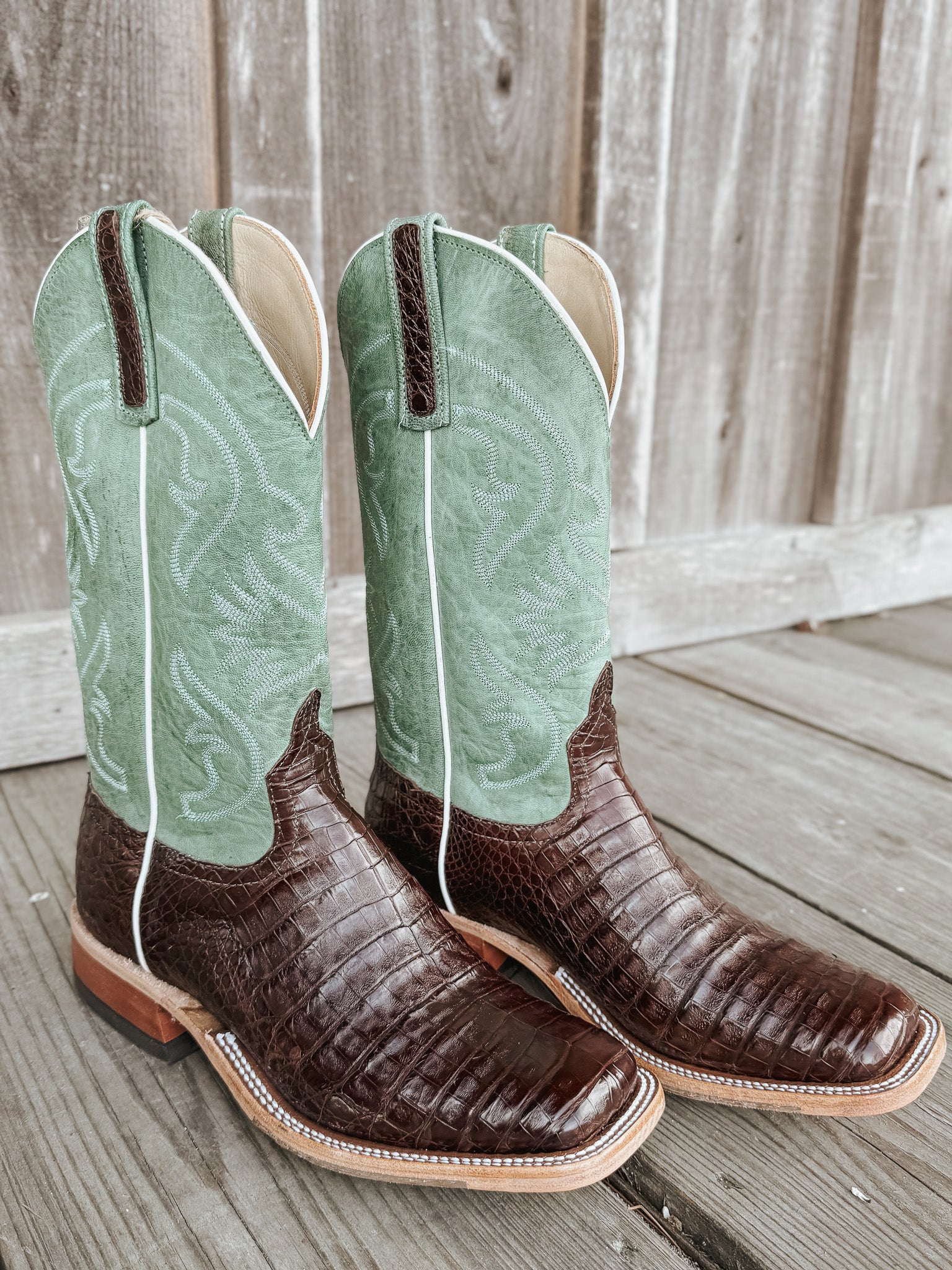 Men's Anderson Bean BC Exclusive Jade Caiman Boots