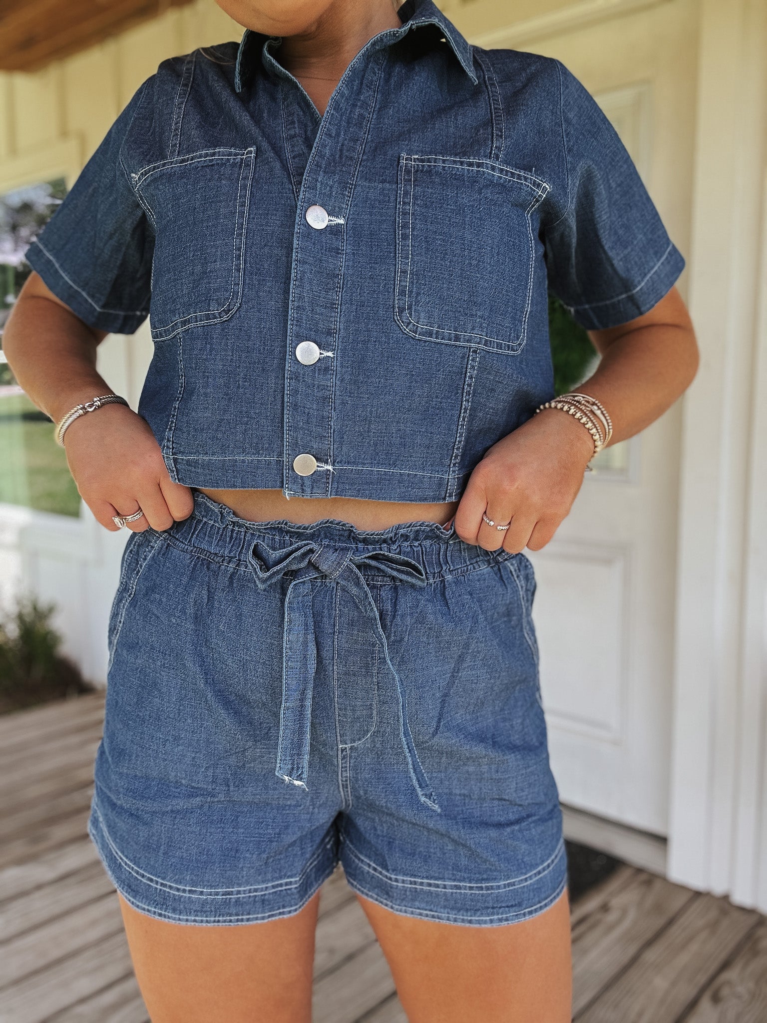 Rodeo Nights Denim Set