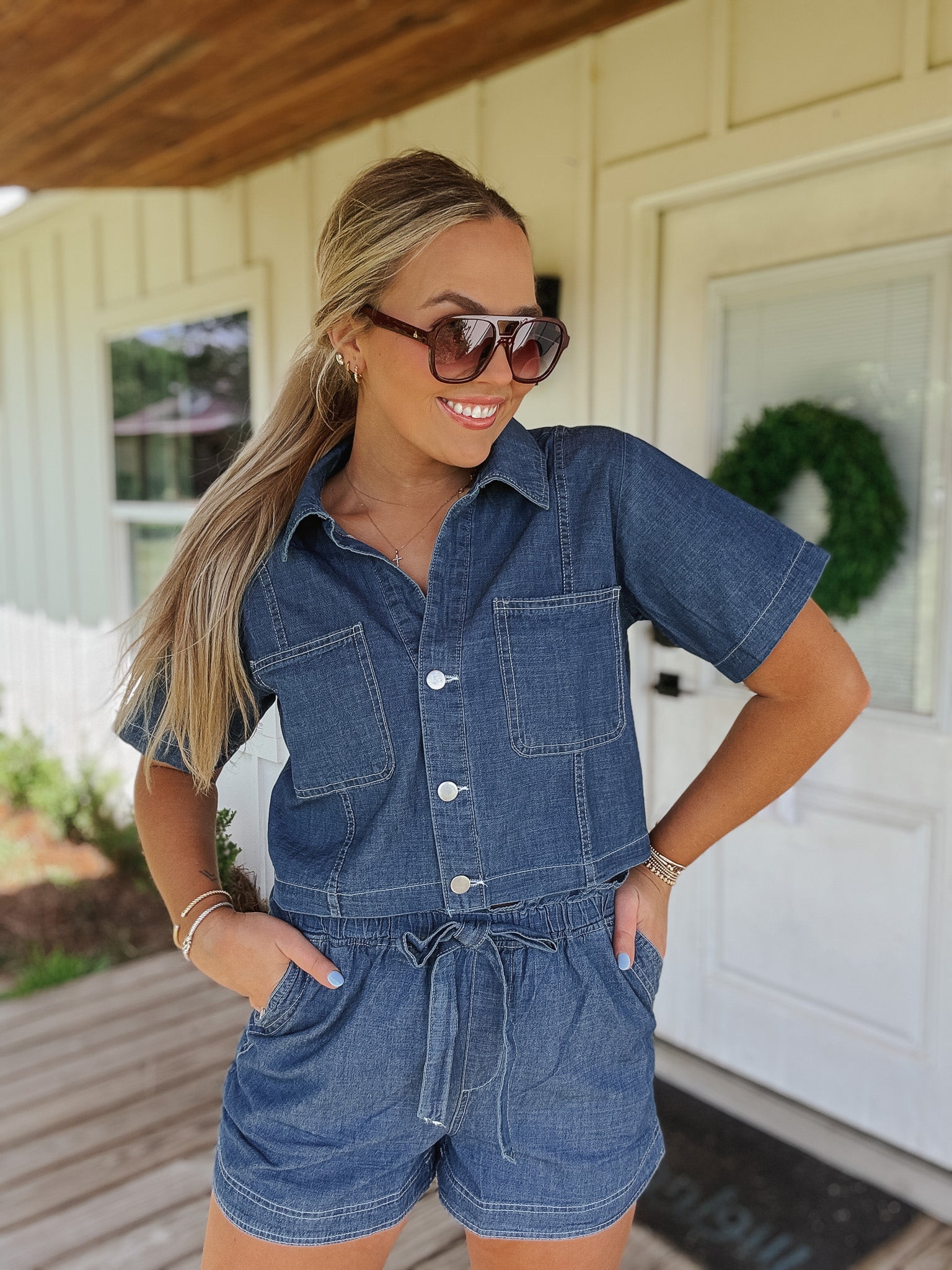 Rodeo Nights Denim Set