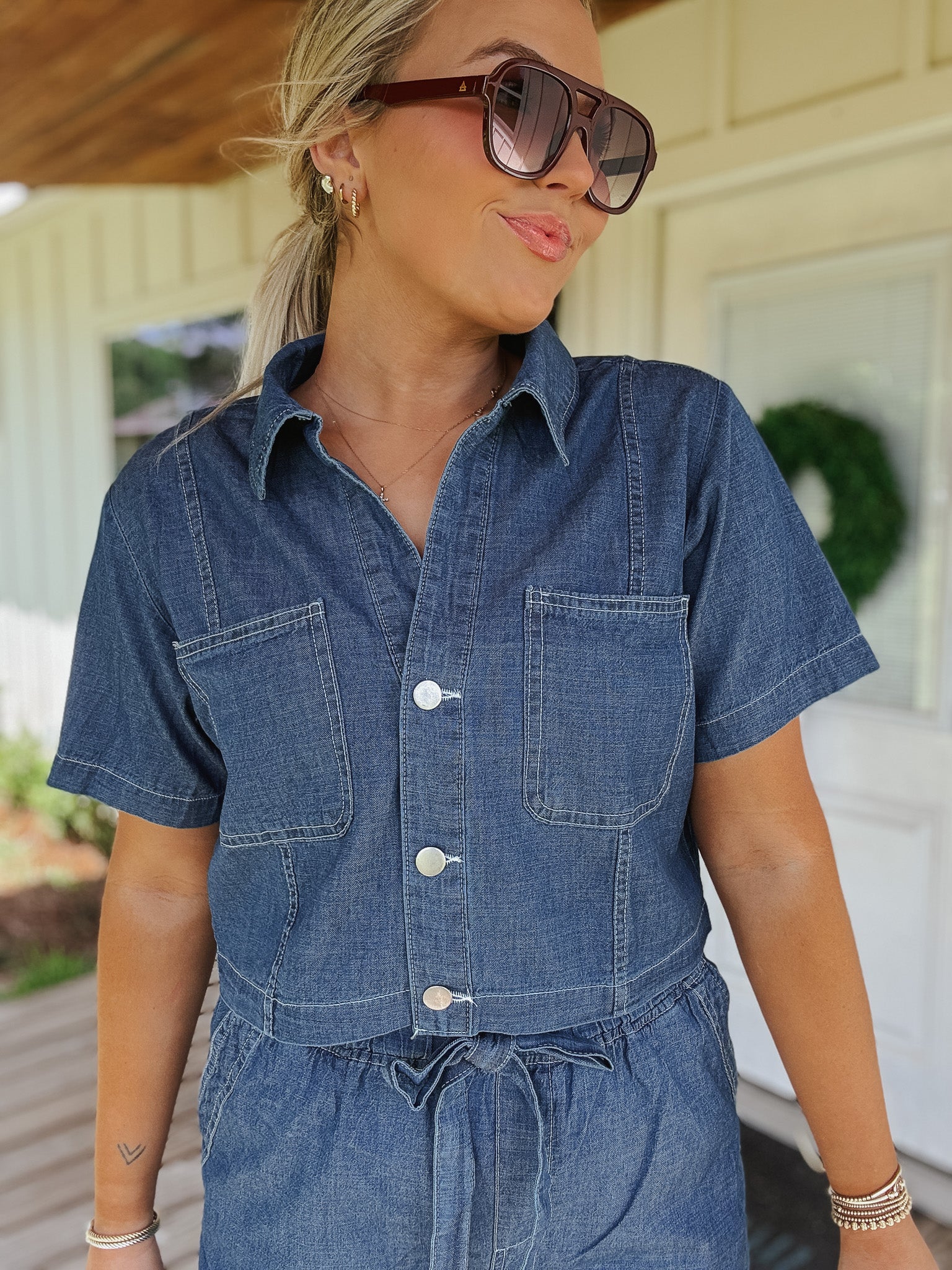 Rodeo Nights Denim Set