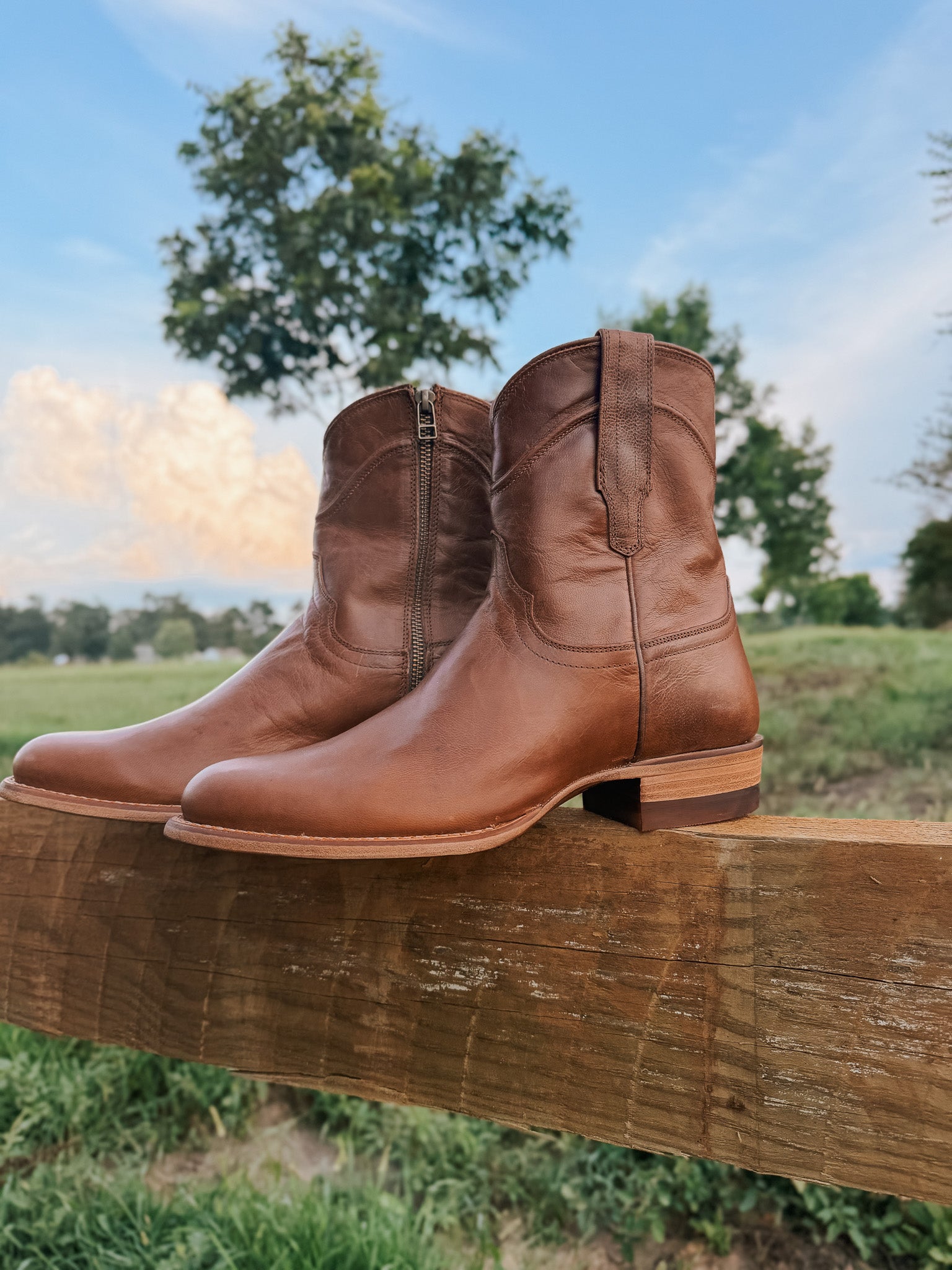Tecovas Men's The Dean Goat Zip Boots