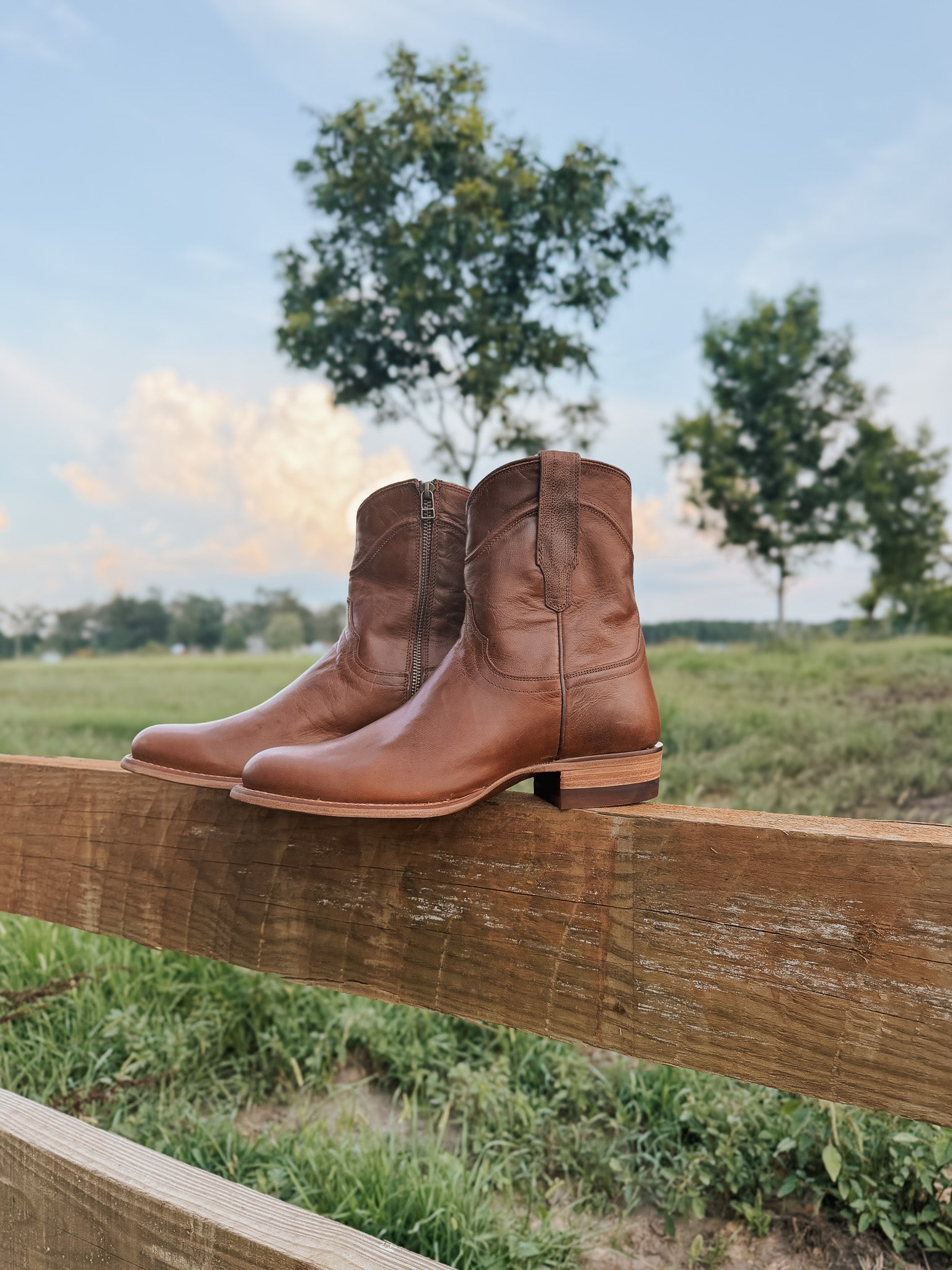 Tecovas Men's The Dean Goat Zip Boots