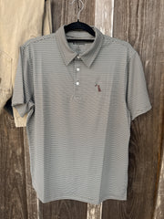 Local Boy | Surfside Polo in Dark Tan & Espresso