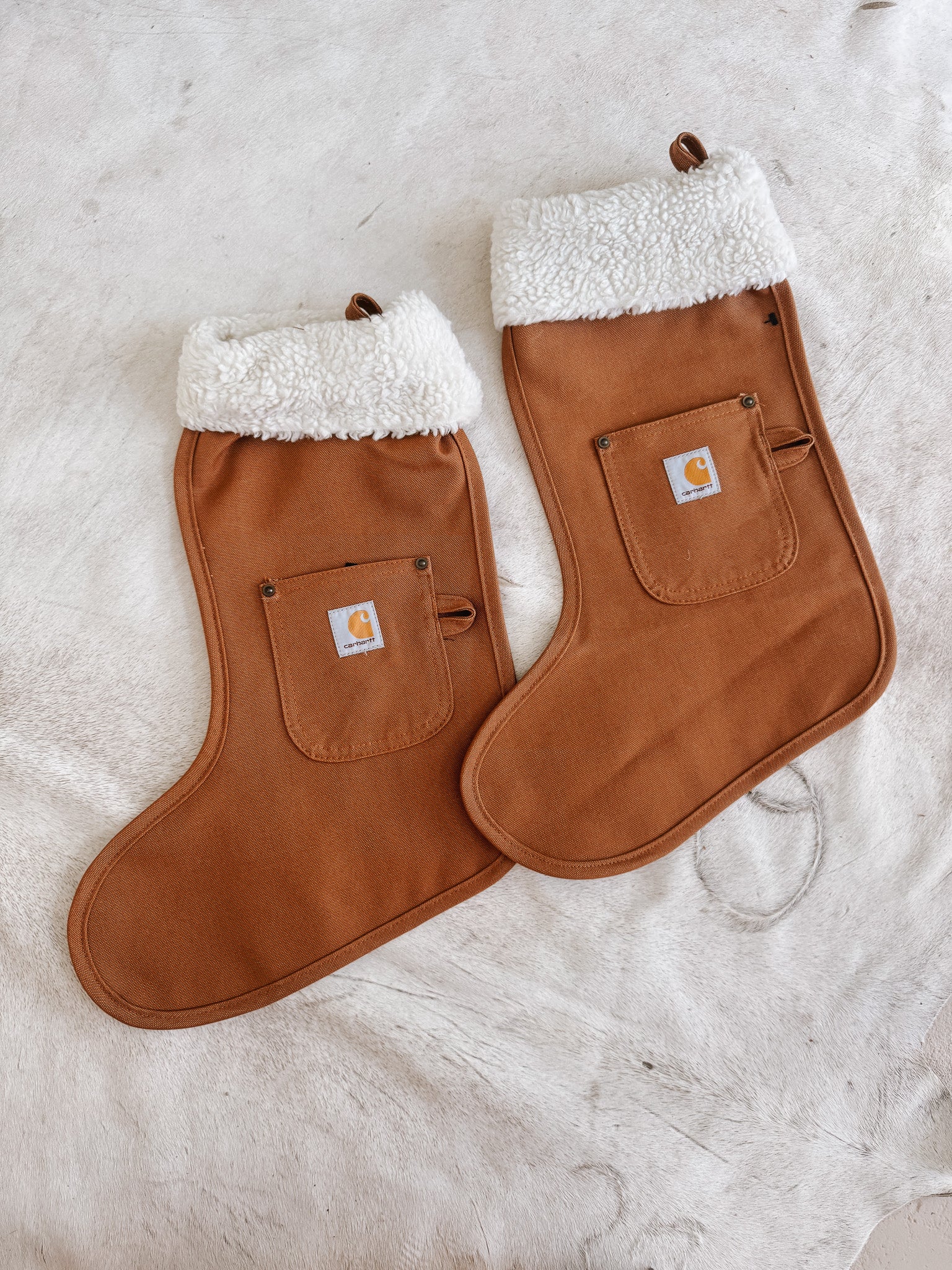 Carhartt Christmas Stocking in Brown