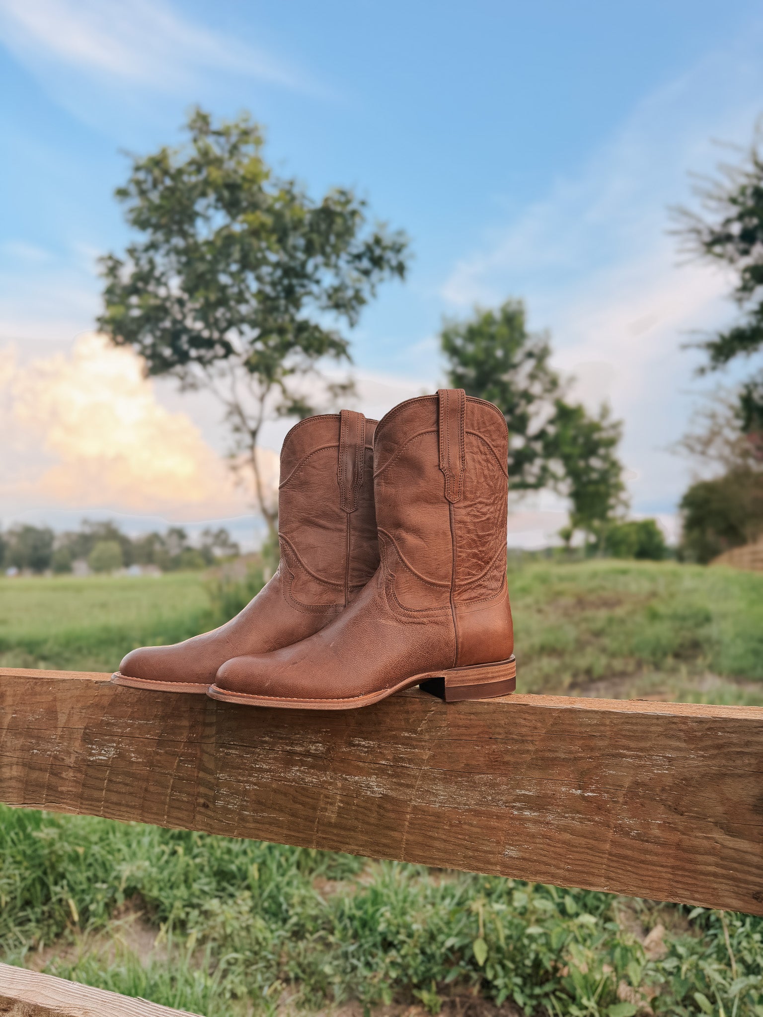 Tecovas Men's The Earl Goat Roper Boots