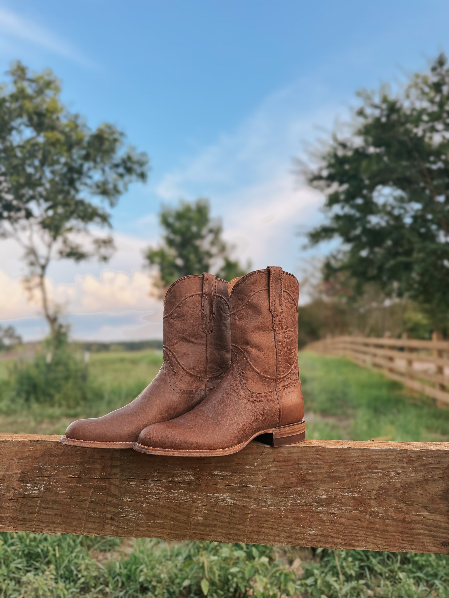 Tecovas Men's The Earl Goat Roper Boots