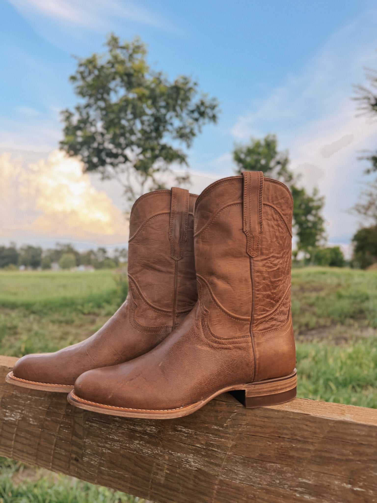 Tecovas Men's The Earl Goat Roper Boots