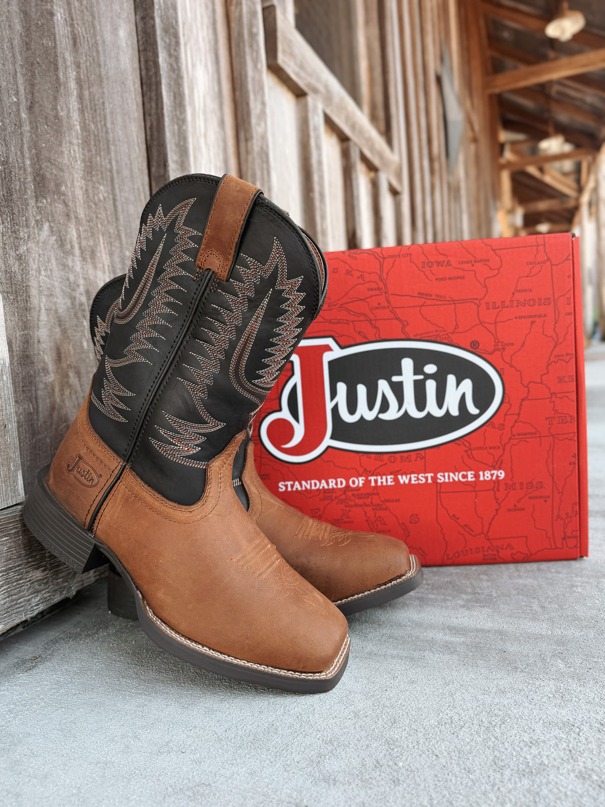 Justin Men's Stampede Gage Performance Western Boots