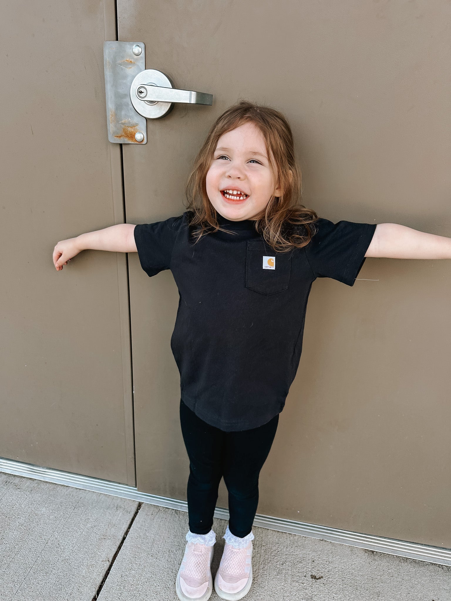 Carhartt Toddler & Kid's Pocket T-Shirt in Black