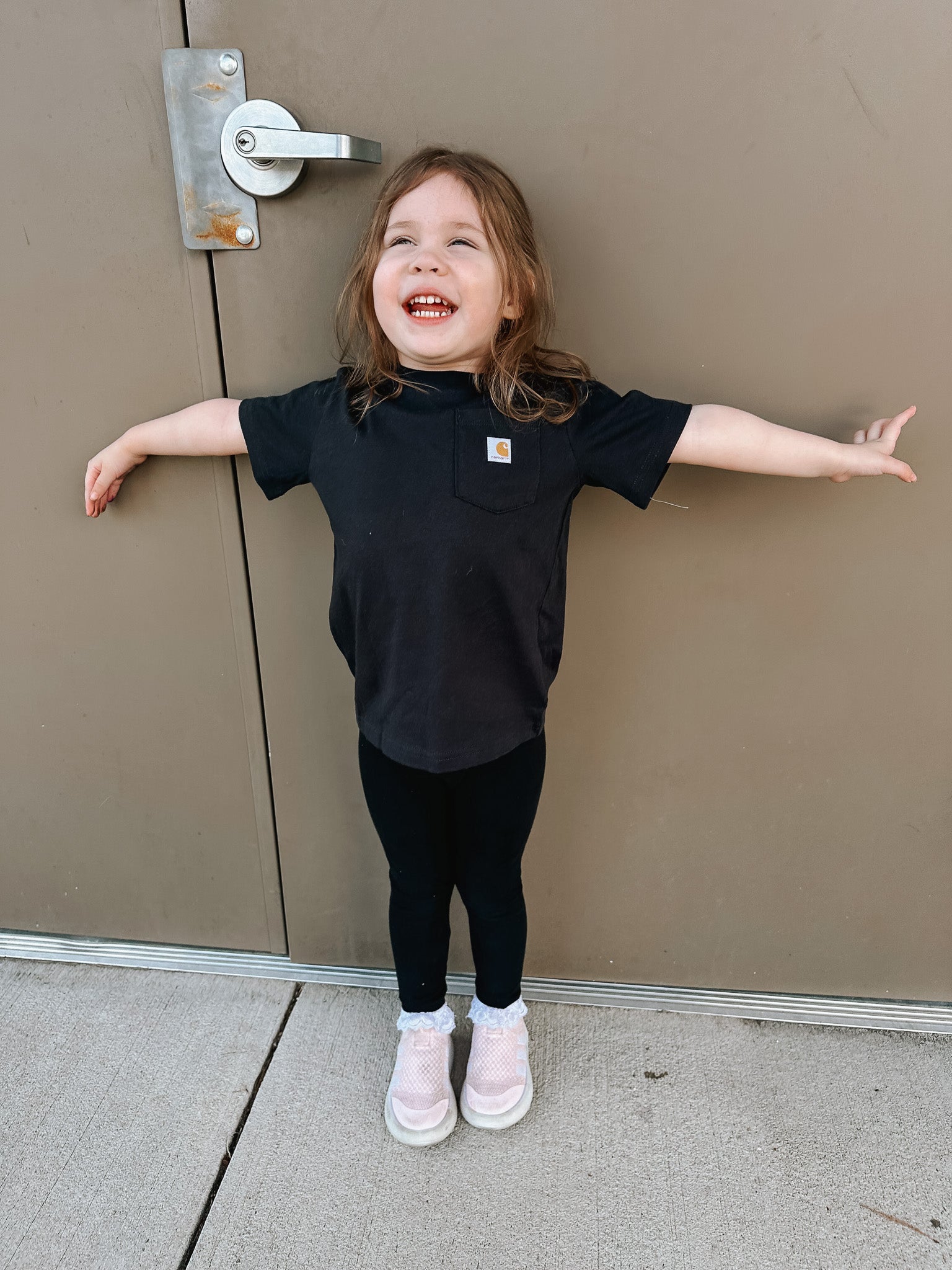 Carhartt Toddler & Kid's Pocket T-Shirt in Black