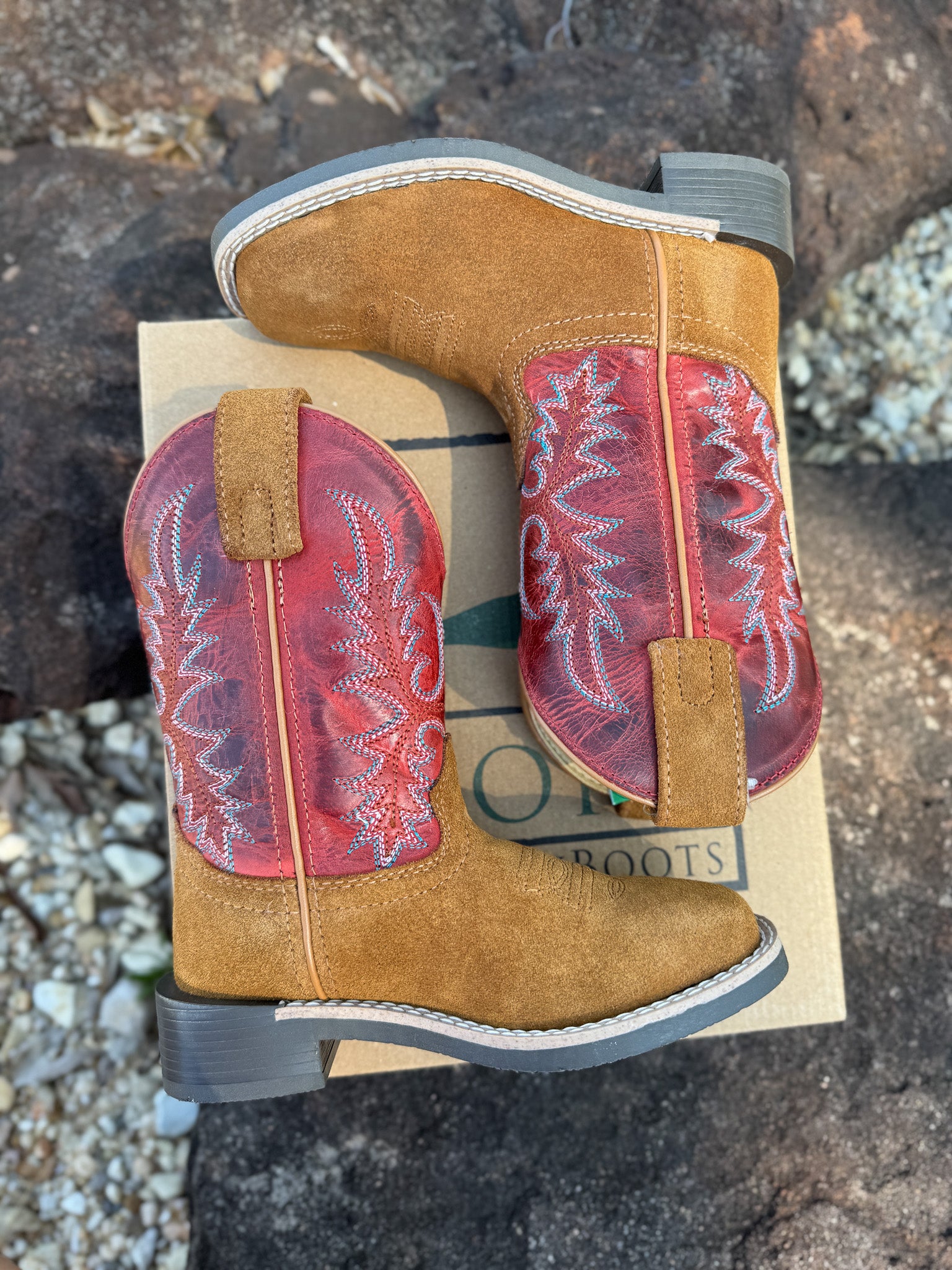 Smoky Mountain Little Boys' Briscoe Western Boots