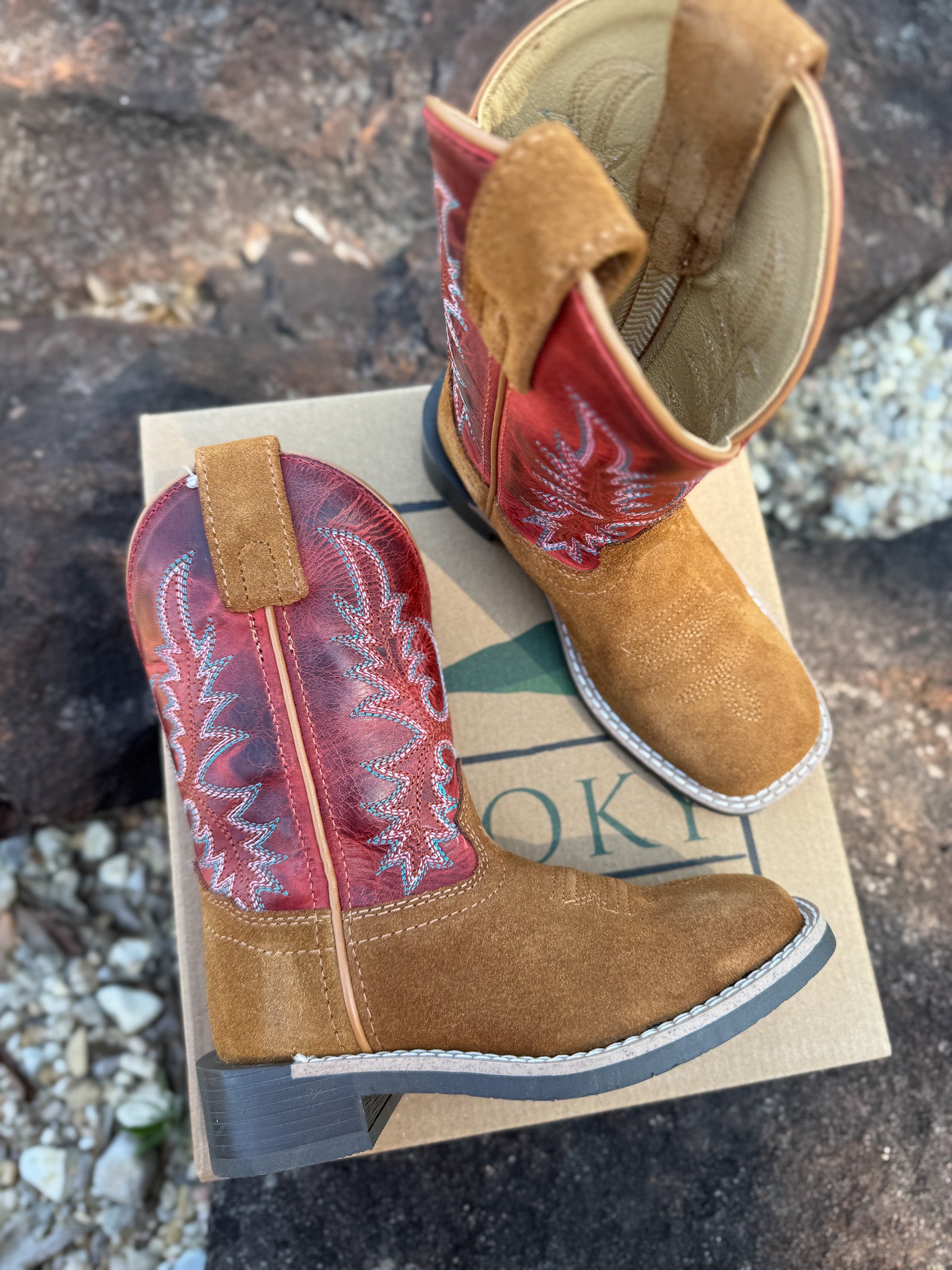 Smoky Mountain Little Boys' Briscoe Western Boots