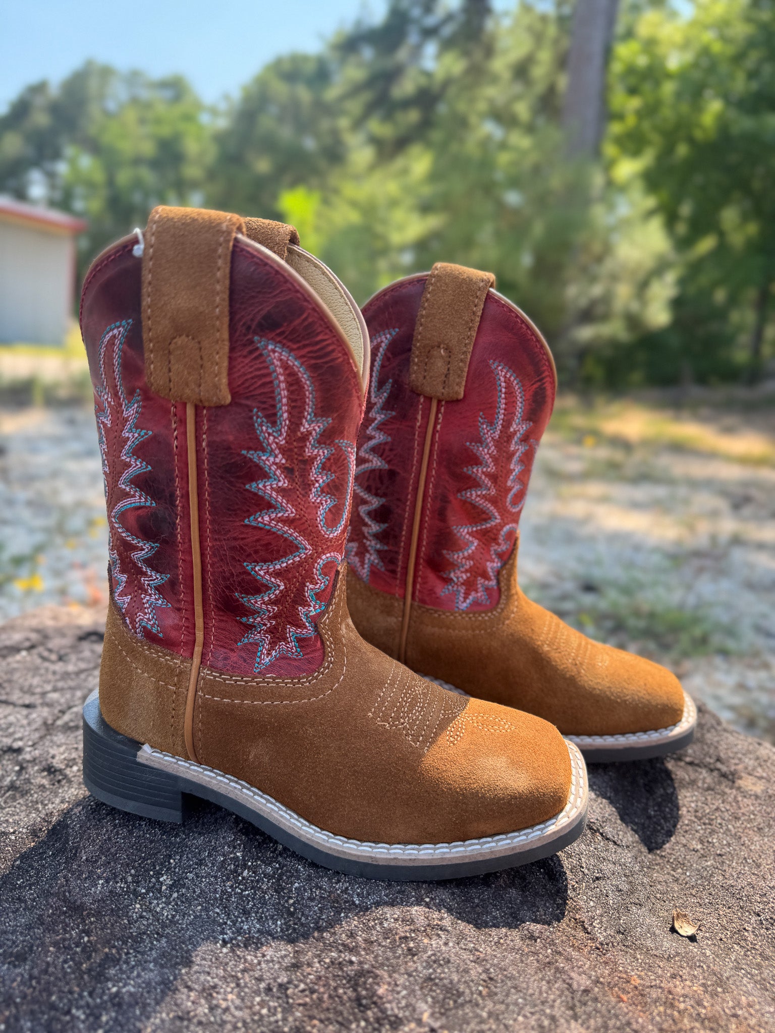 Smoky Mountain Little Boys' Briscoe Western Boots