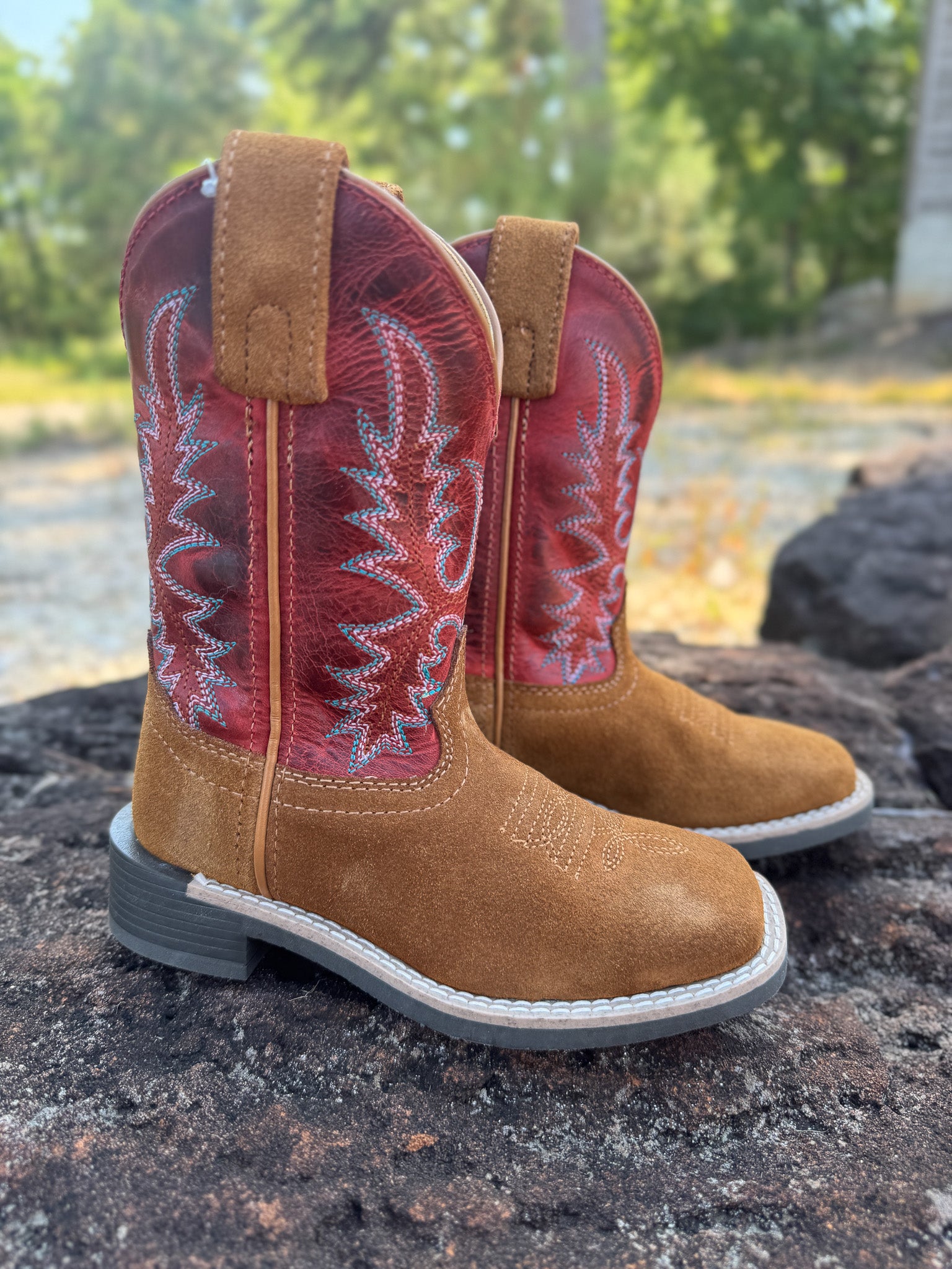Smoky Mountain Youth Briscoe Western Boots