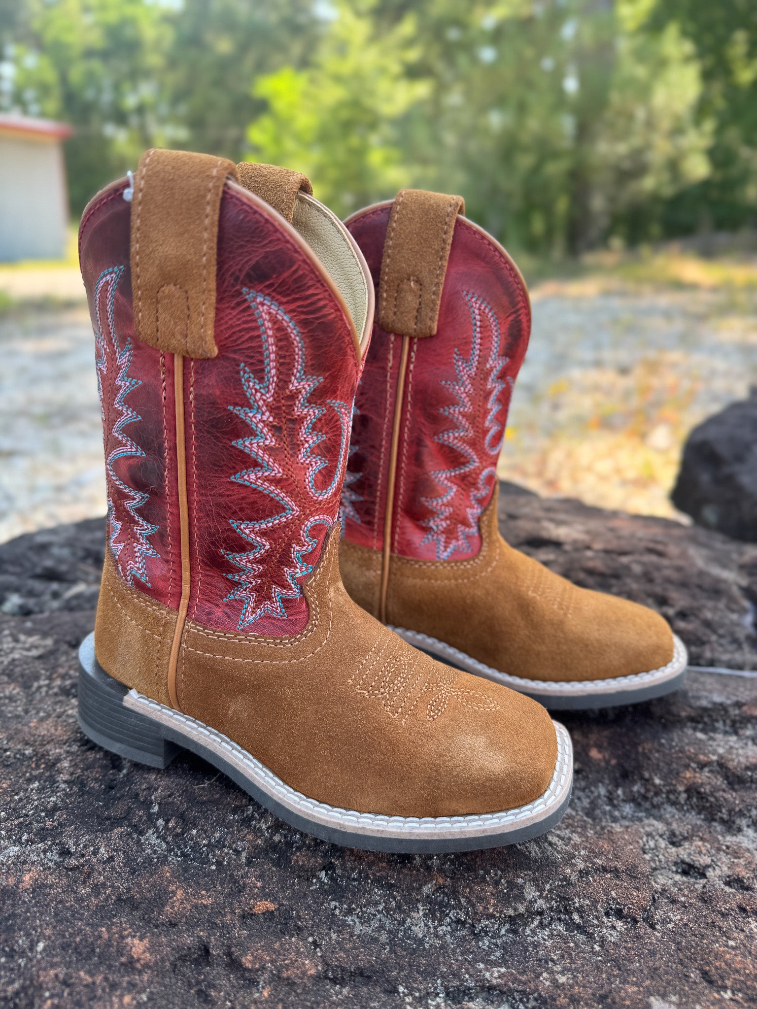 Smoky Mountain Little Boys' Briscoe Western Boots