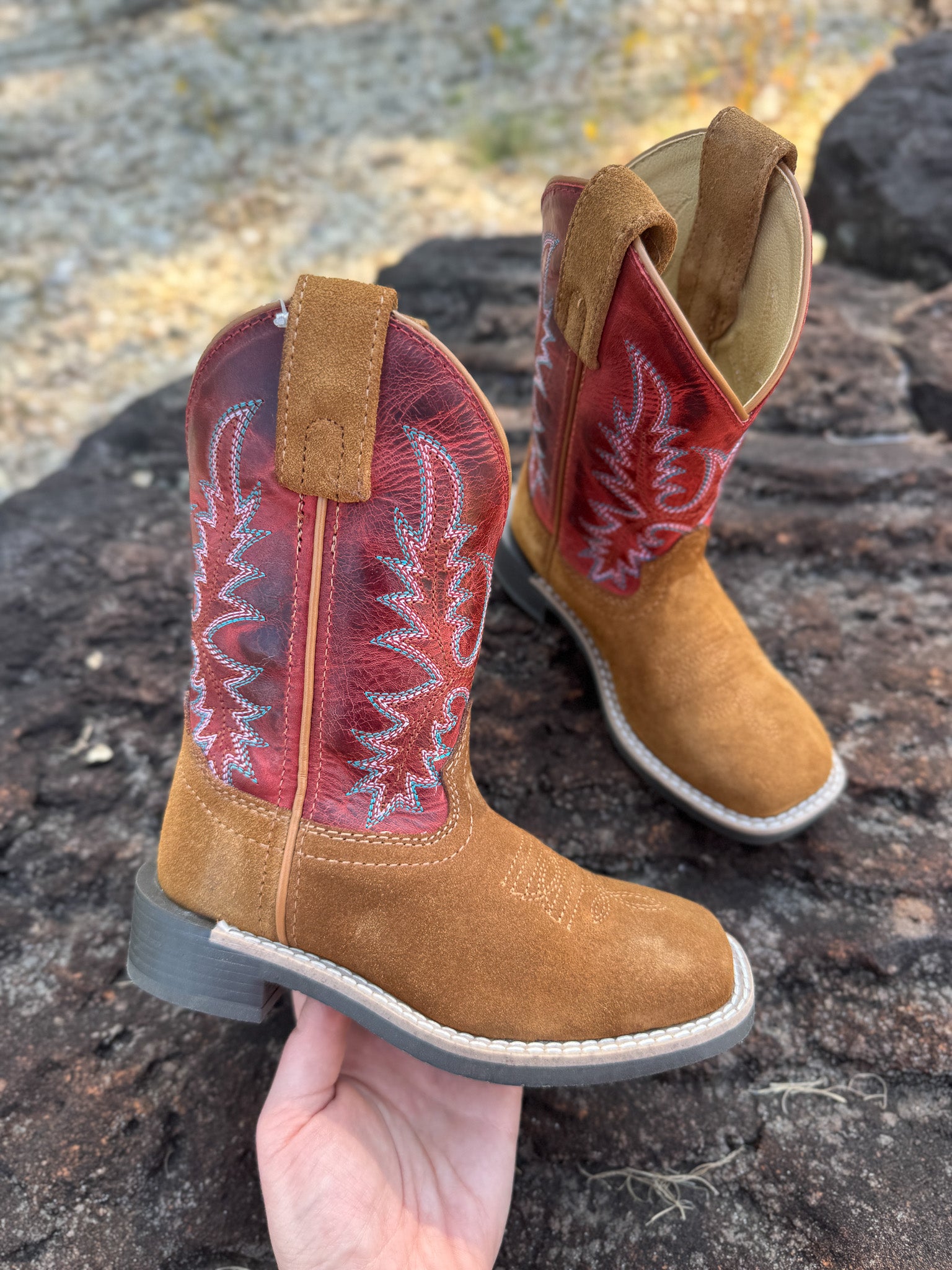 Smoky Mountain Little Boys' Briscoe Western Boots