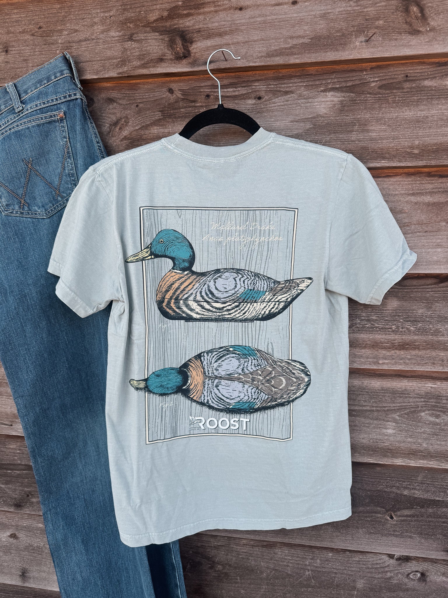Roost Mallard Decoys T-Shirt in Bay
