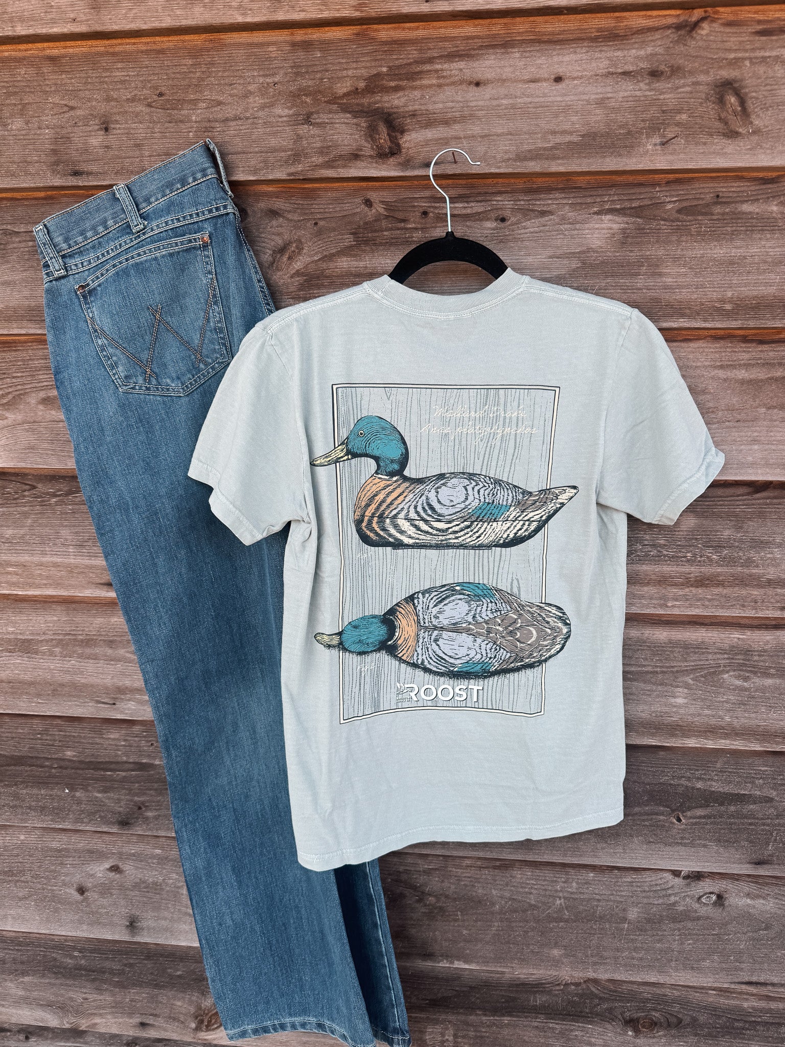 Roost Mallard Decoys T-Shirt in Bay