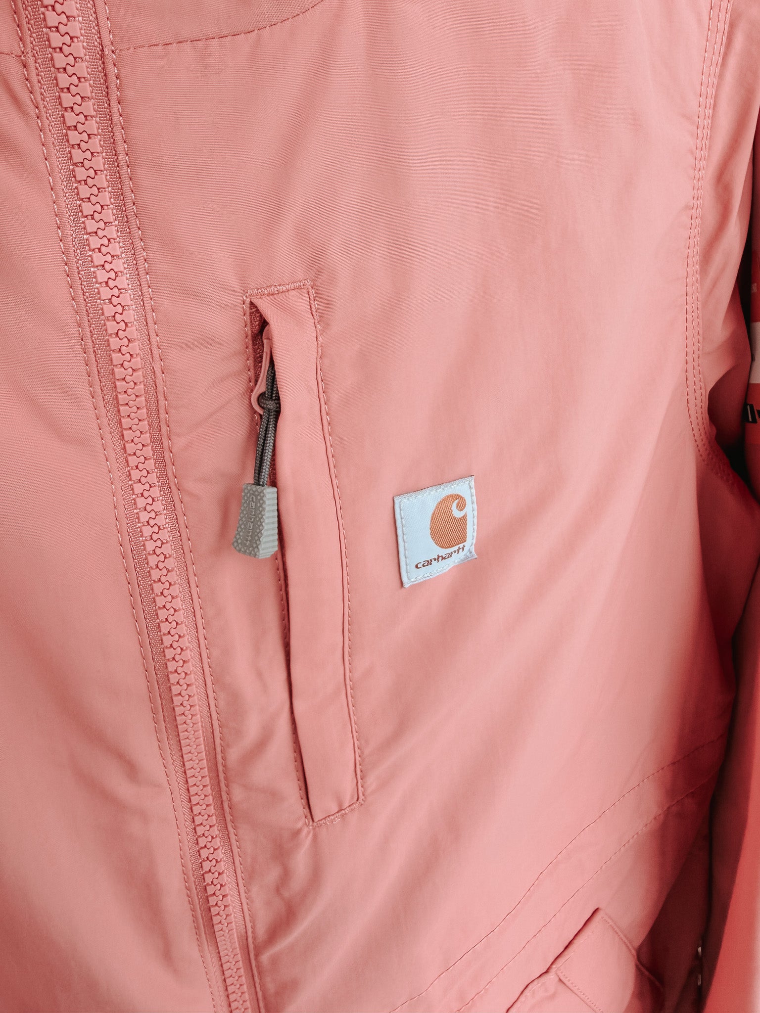Carhartt Women's Rain Defender Relaxed Fit Lightweight Coat in Rose