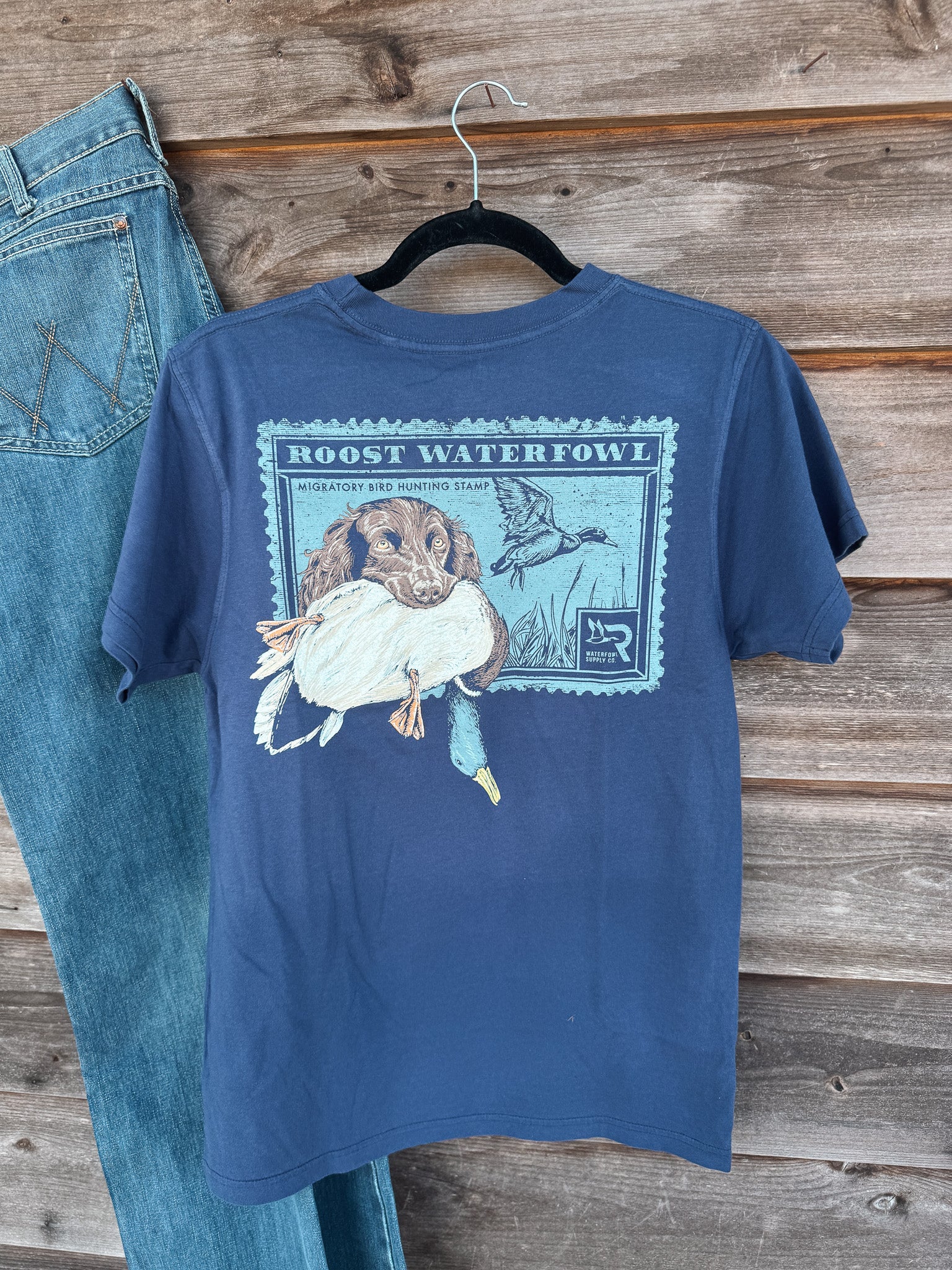 Roost Boykin Stamp in Navy