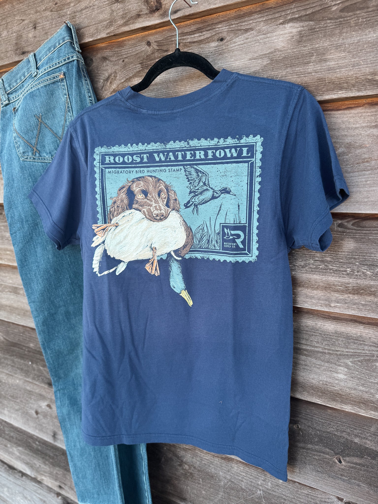 Roost Boykin Stamp in Navy