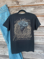 Fieldstone Black Lab Blind T-Shirt in Black