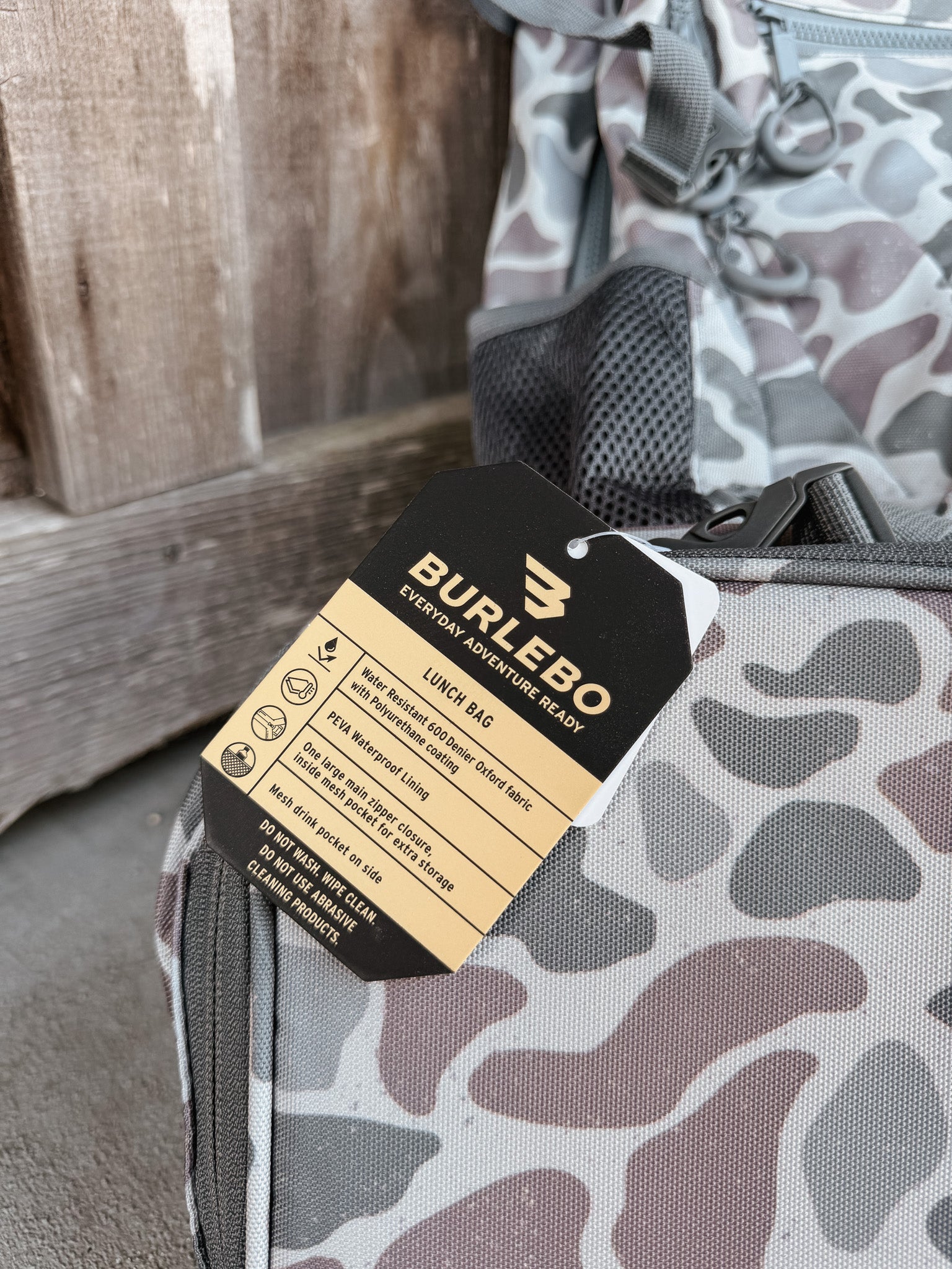 Burlebo Lunchbox - Classic Deer Camo