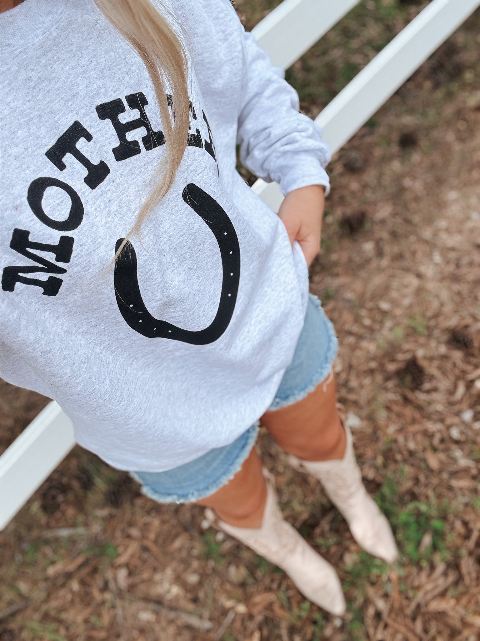 Mother Horseshoe Sweatshirt