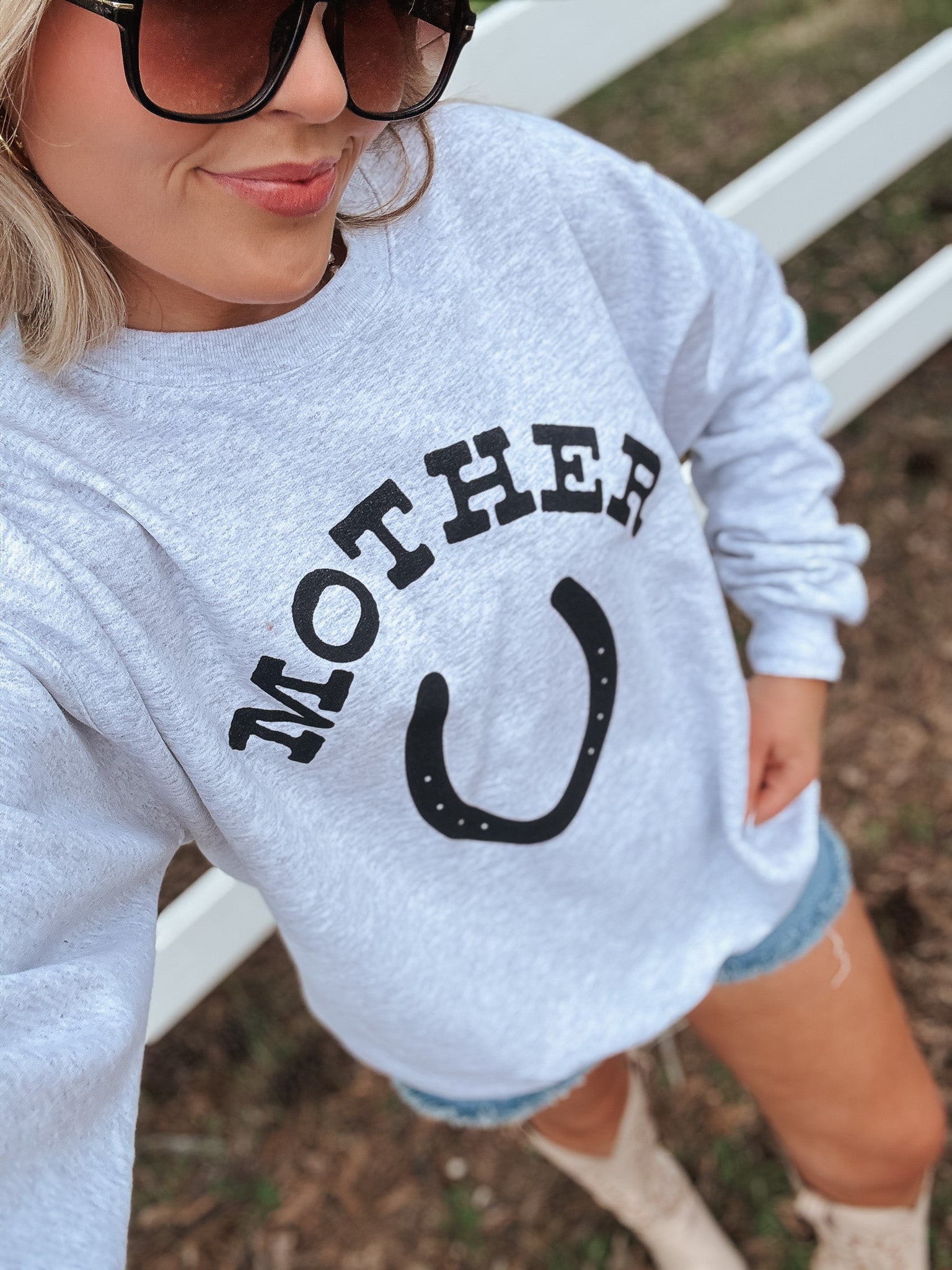 Mother Horseshoe Sweatshirt