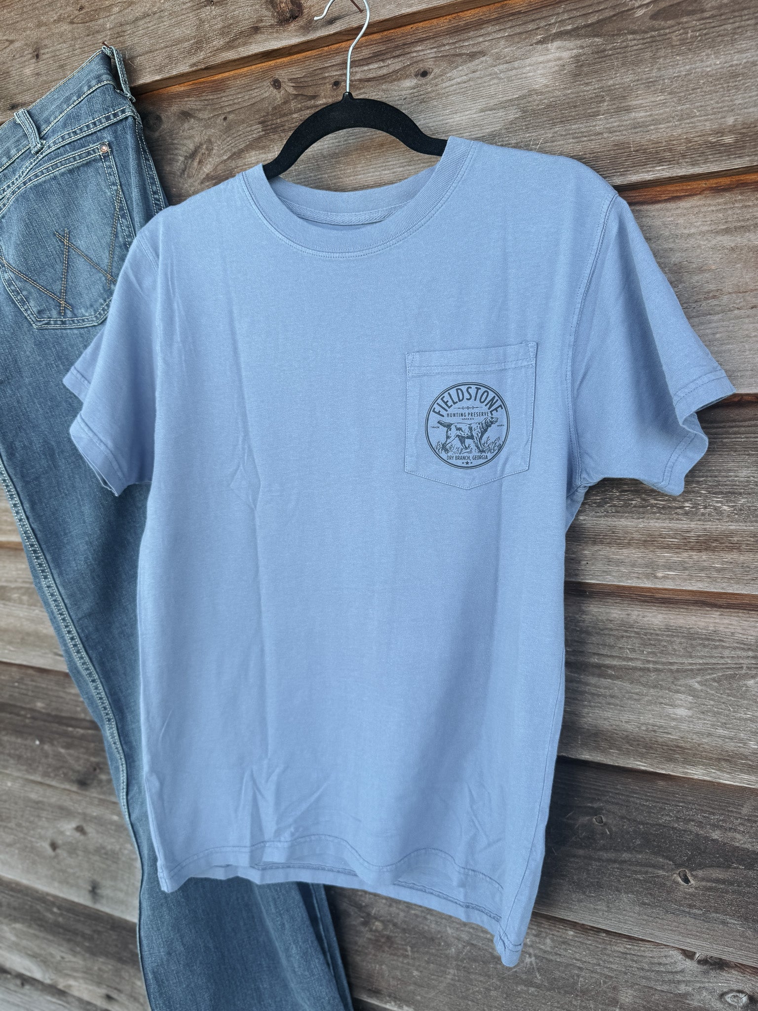 Fieldstone Decoy Pup T-Shirt in Saltwater