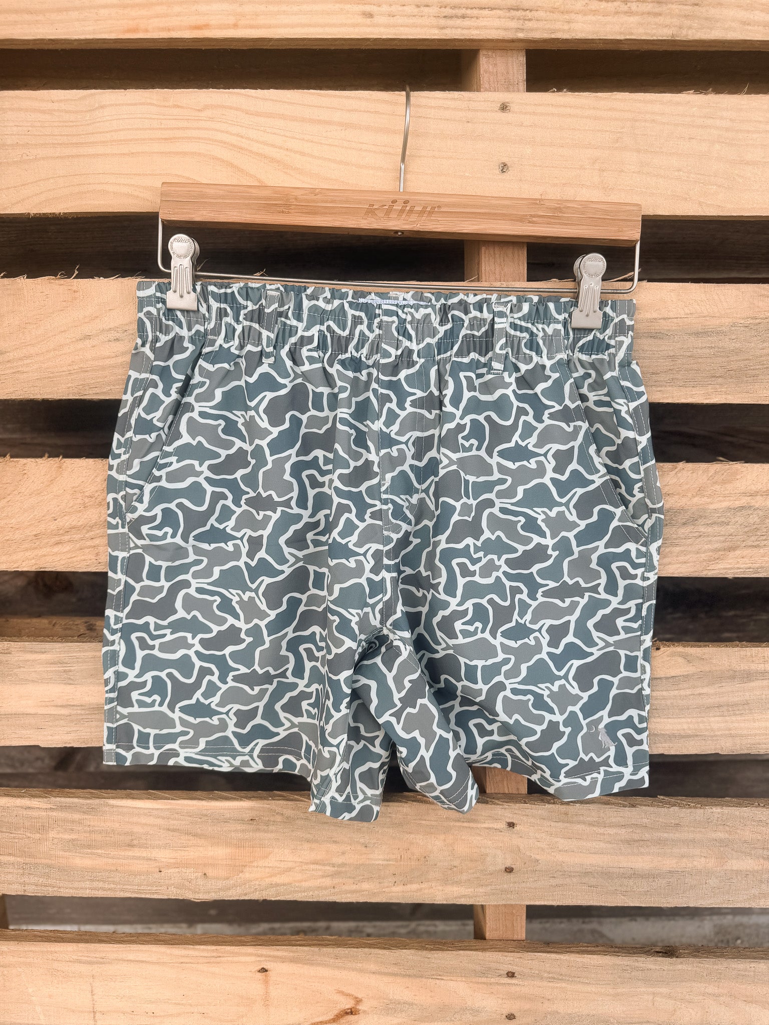 Men's Local Boy Volley Short In Fish Camo