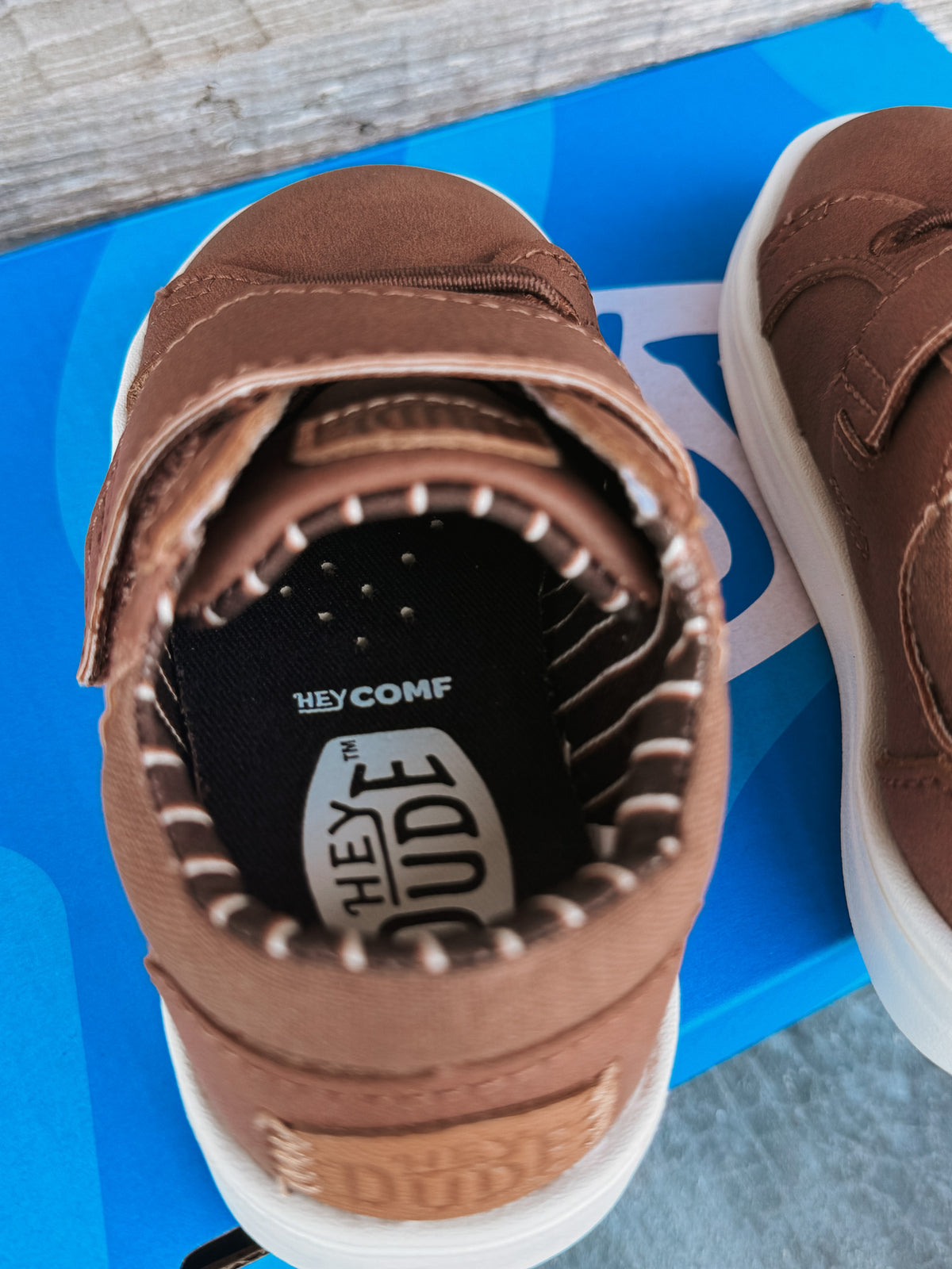 Hey Dude Toddler Paul Pro AC in Classic Cognac