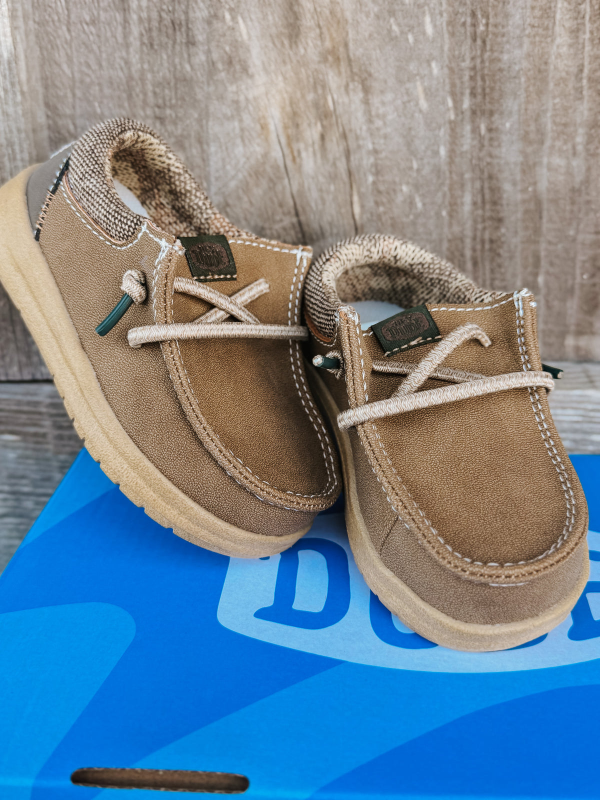 Hey Dude Toddler Paul Classic in Nut (Sizes C5-C10)