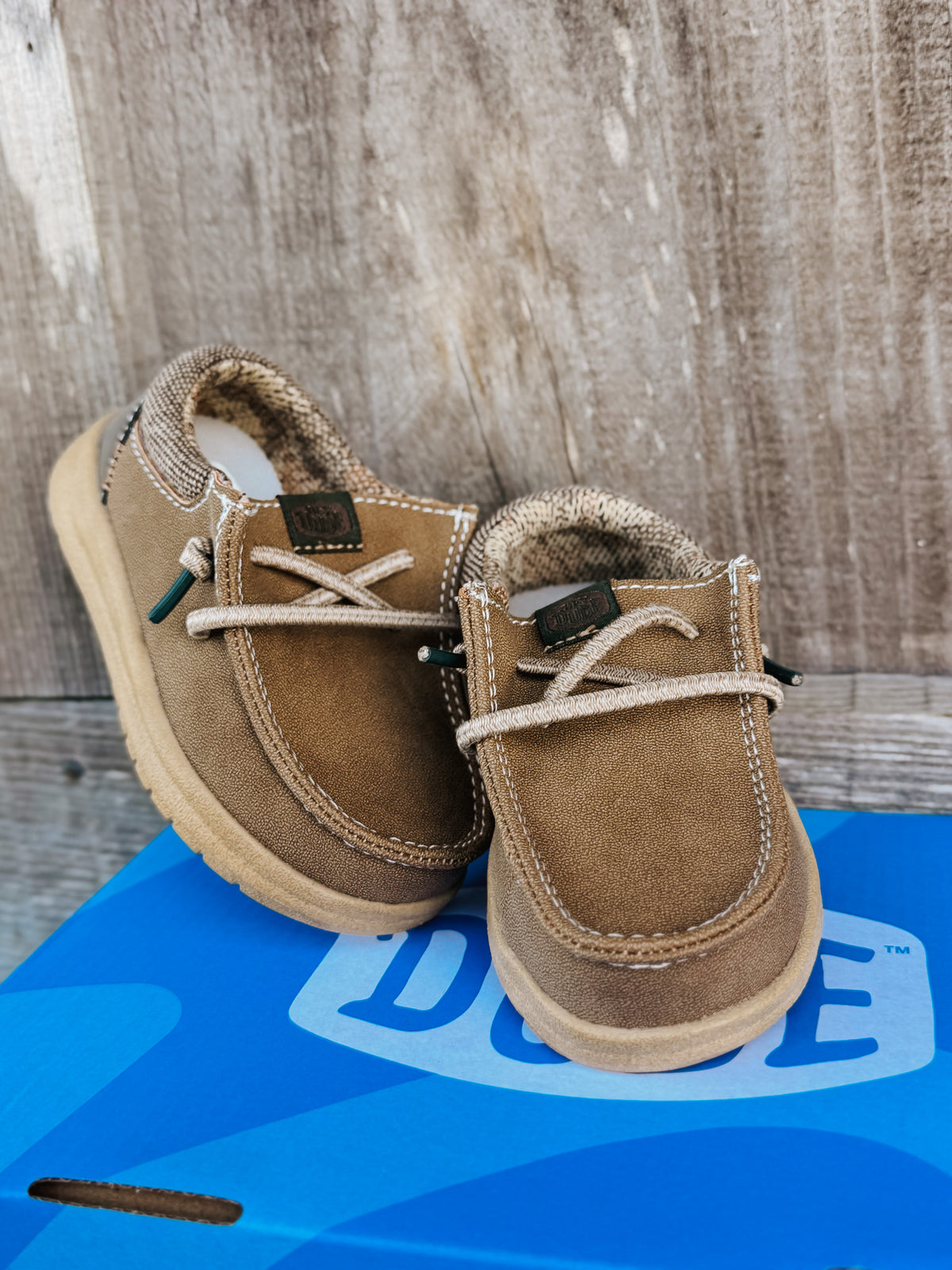 Hey Dude Toddler Paul Classic in Nut (Sizes C5-C10)