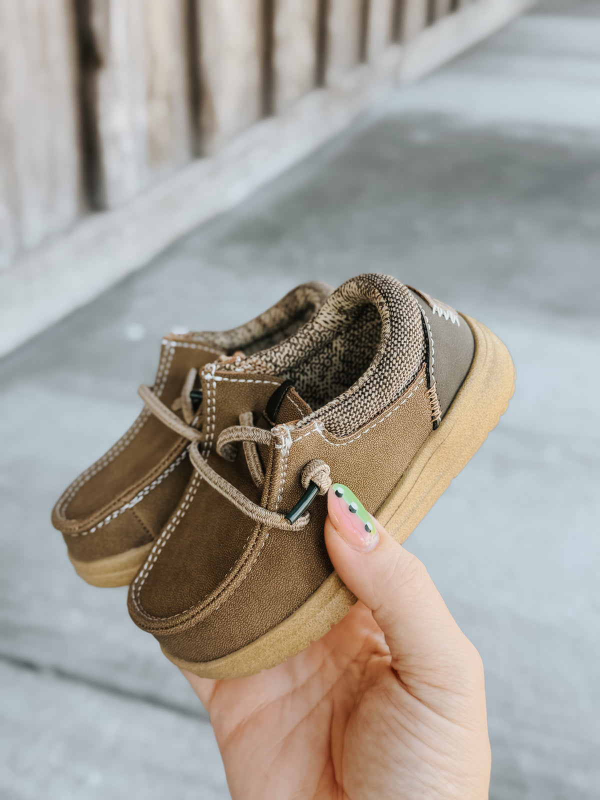 Hey Dude Toddler Paul Classic in Nut (Sizes C5-C10)