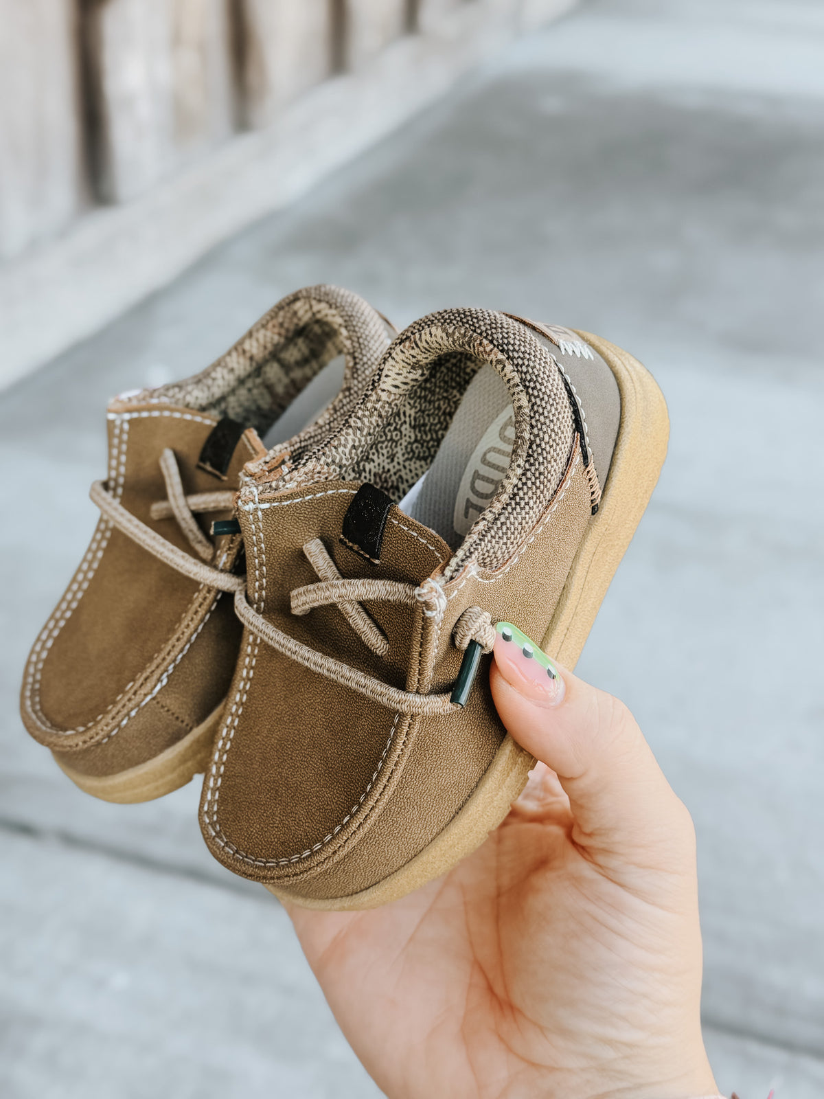 Hey Dude Toddler Paul Classic in Nut (Sizes C5-C10)
