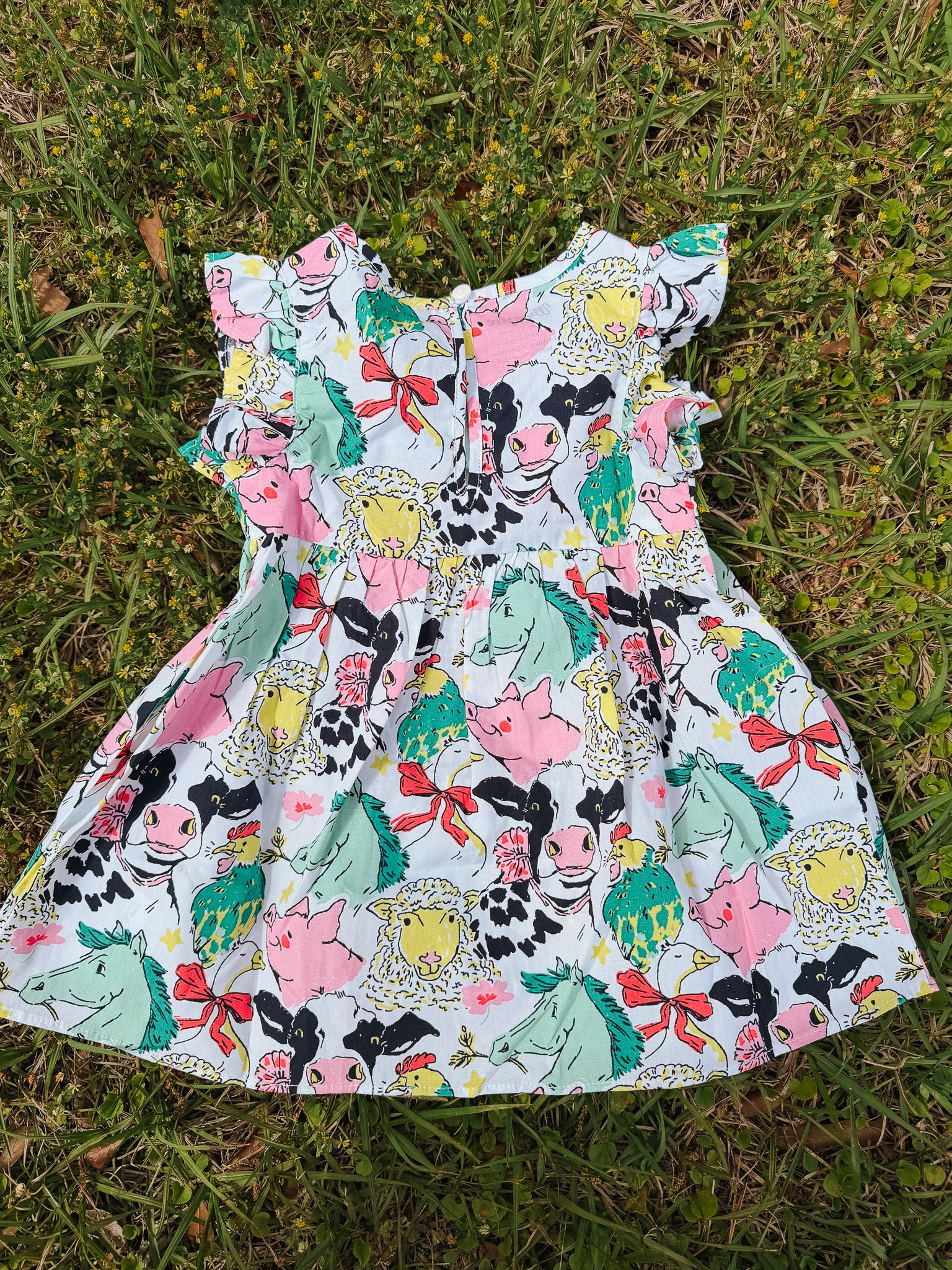 Wrangler Infant Farm Animal Dress Set