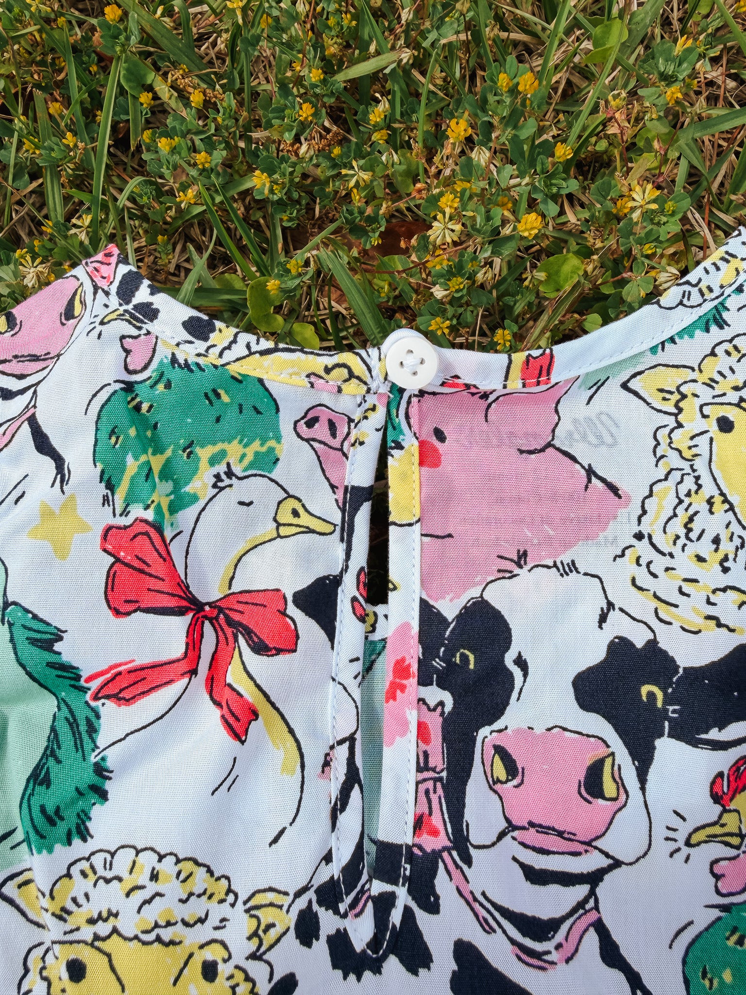 Wrangler Infant Farm Animal Dress Set