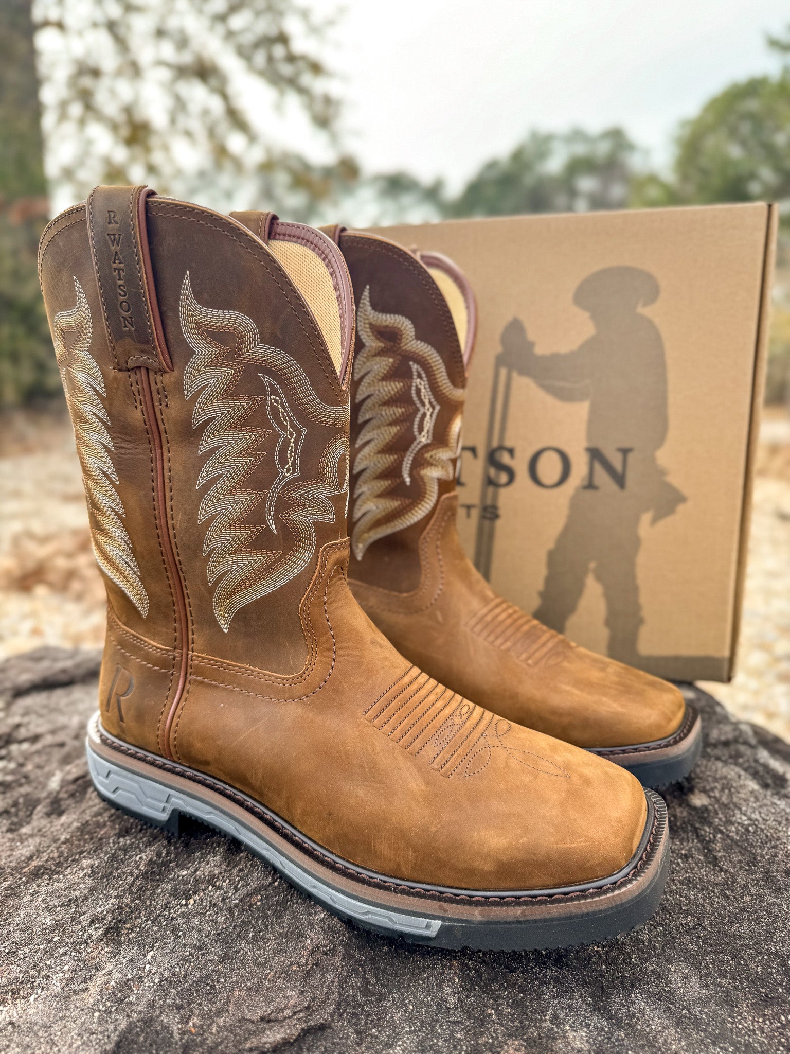 Men's R. Watson Crazy House Cowhide Work Boots