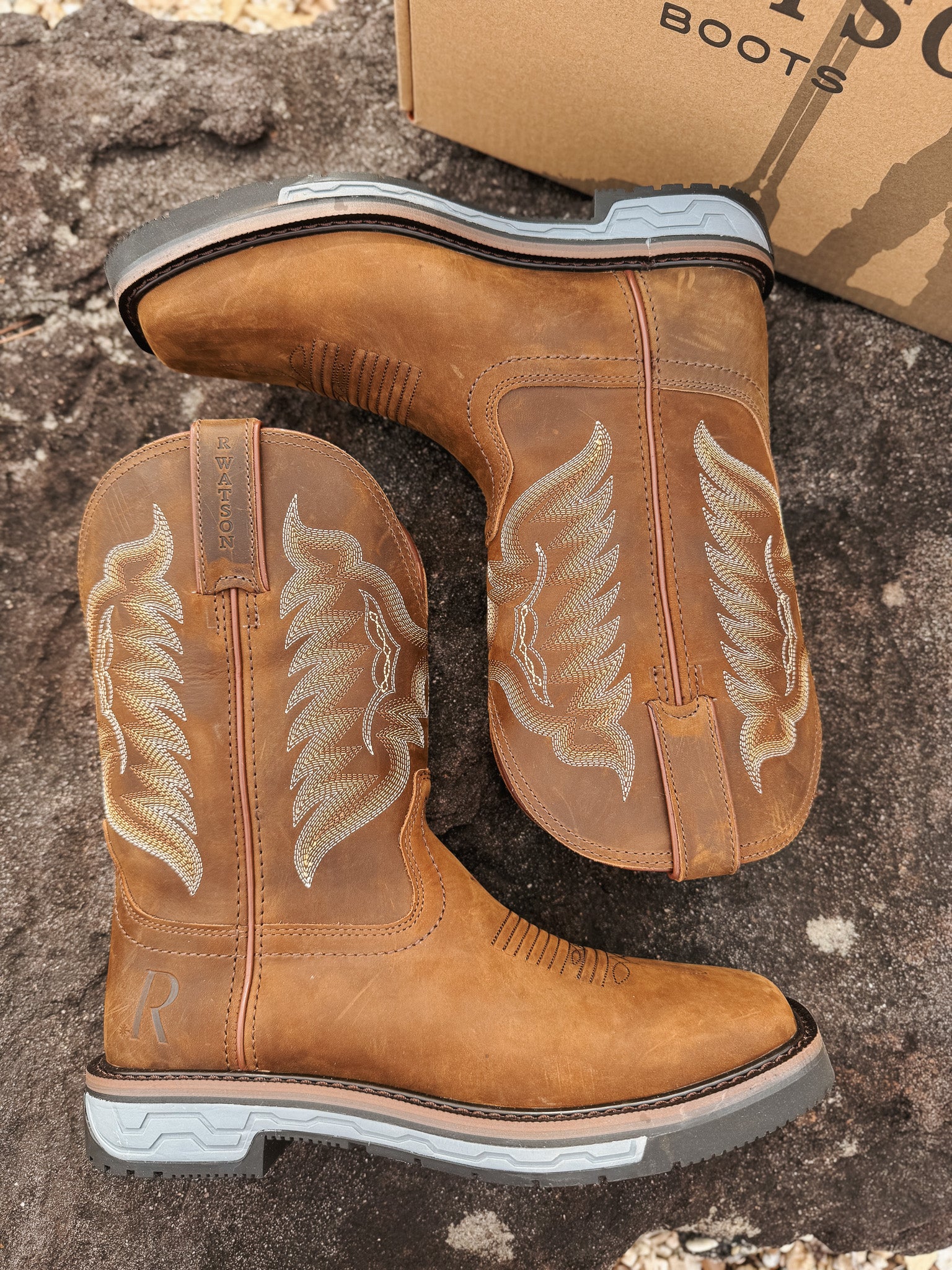 Men's R. Watson Crazy House Cowhide Work Boots