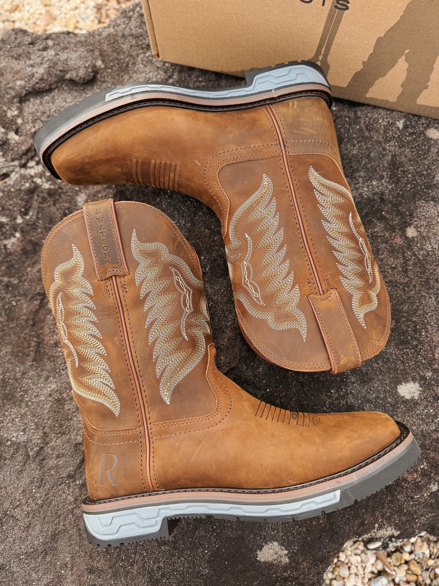 Men's R. Watson Crazy House Cowhide Work Boots