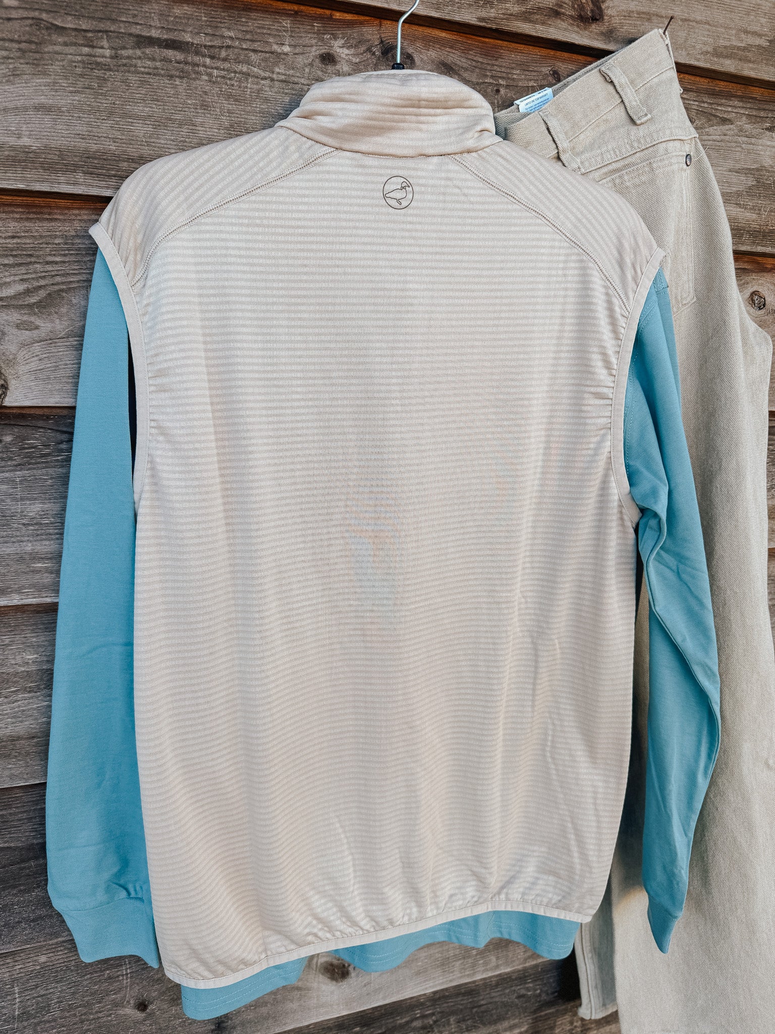 Men's Properly Tied Fairhope Vest In Khaki