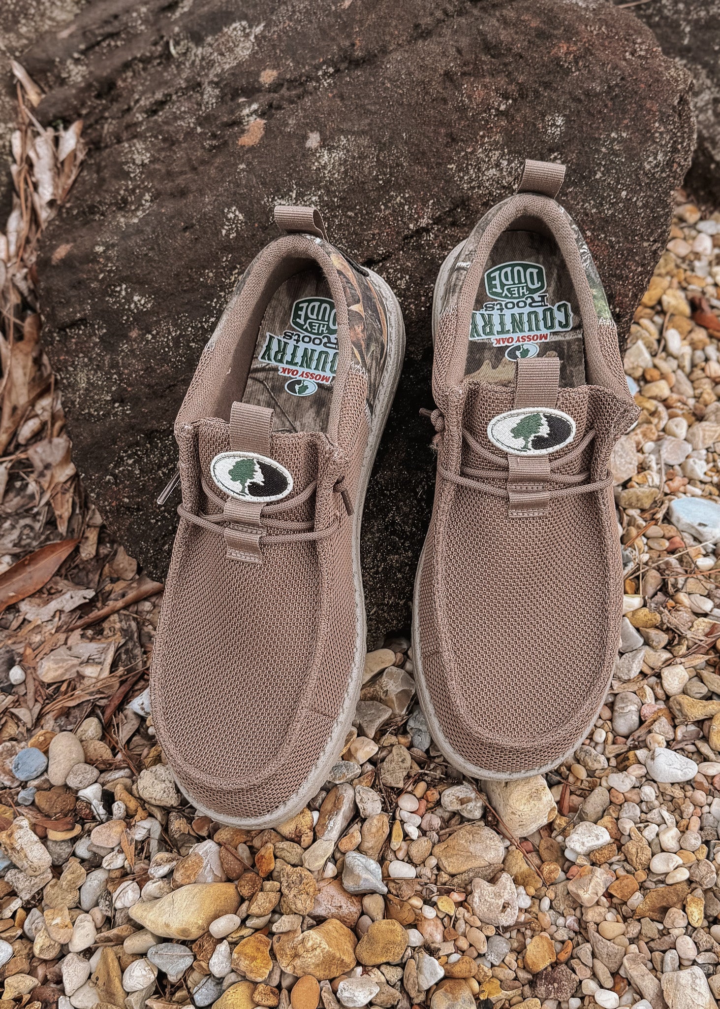 Hey Dude | Men's Mossy Oak Country Roots Wally Funk – Boot Country