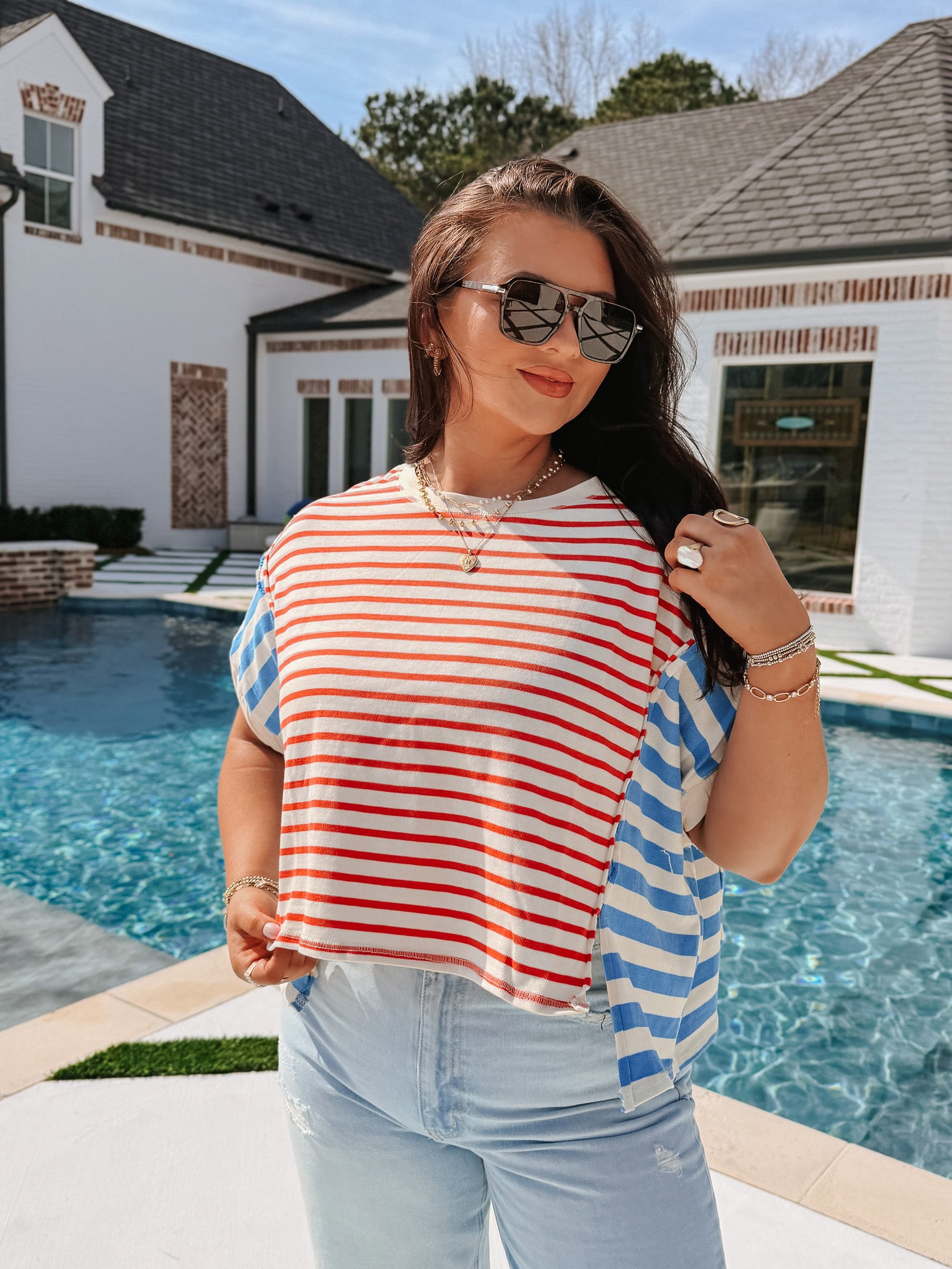Americana Attire Top