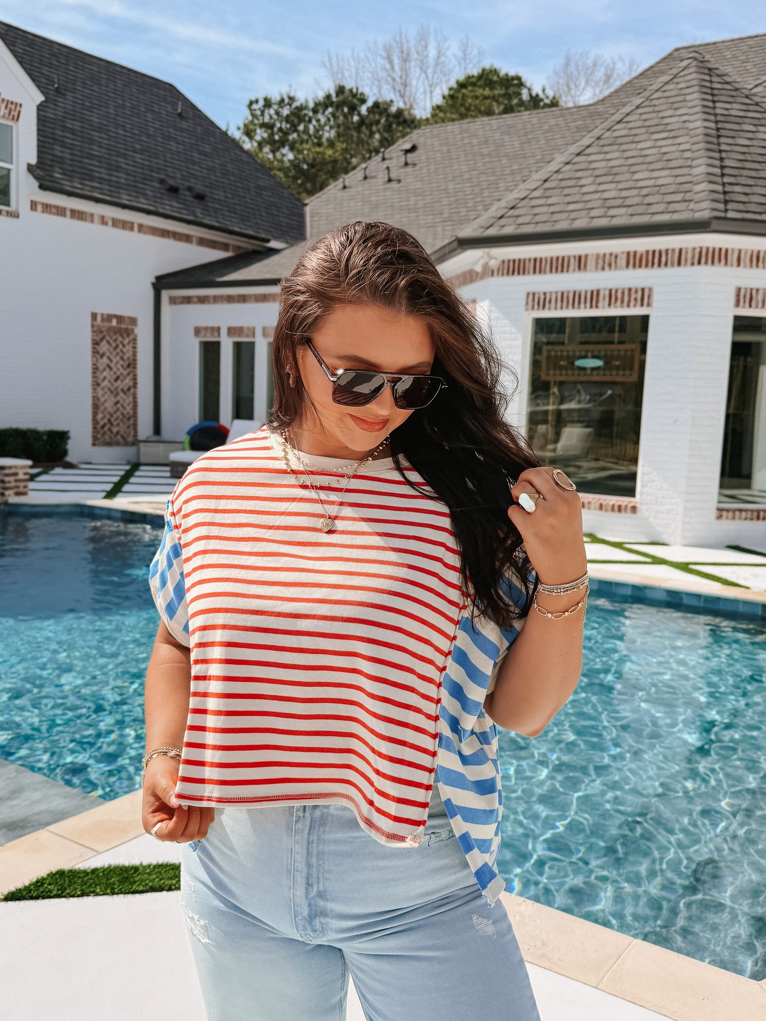 Americana Attire Top