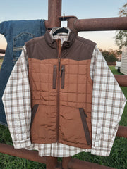 STS Ranchwear | Ogden Vest in Brown