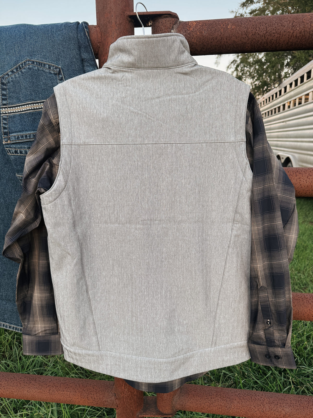 Cinch | Men's Grey Bonded Vest