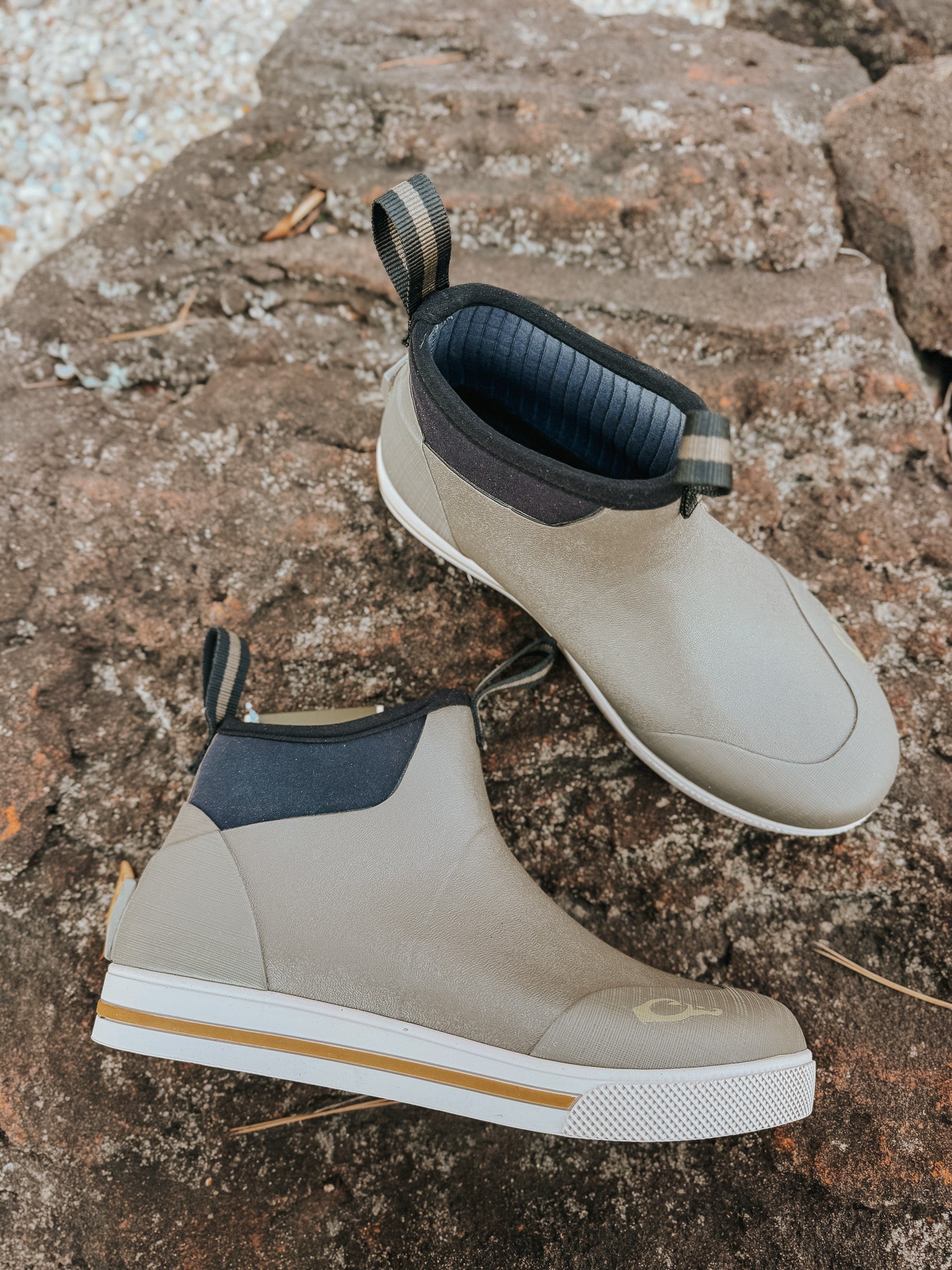 Men's Drake Camp Deck Boot in Mud Brown