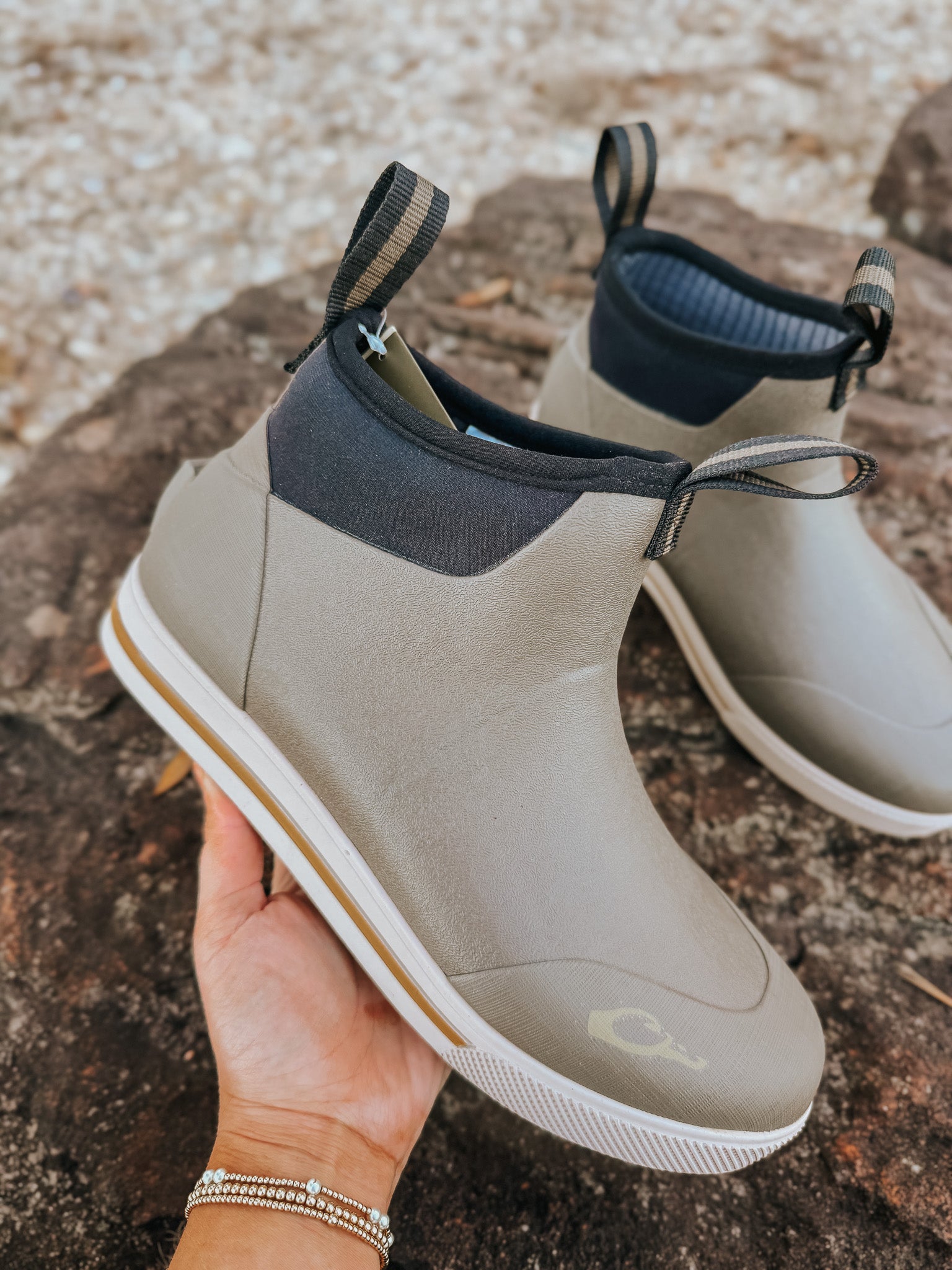 Men's Drake Camp Deck Boot in Mud Brown
