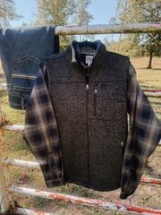 Cinch | Sweater Vest in Charcoal